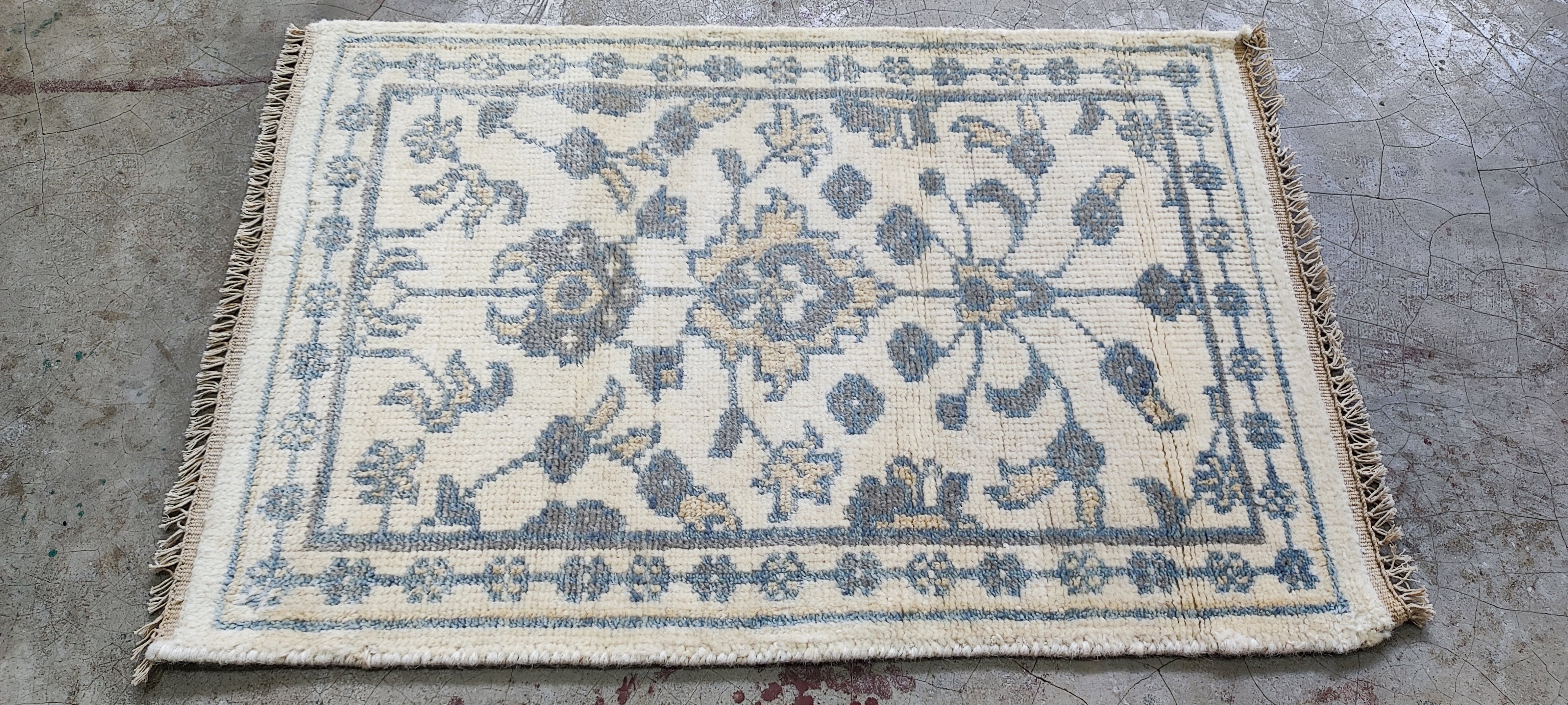 Alexandra 2x4 Hand-Knotted Assorted Oushaks (multiple styles)