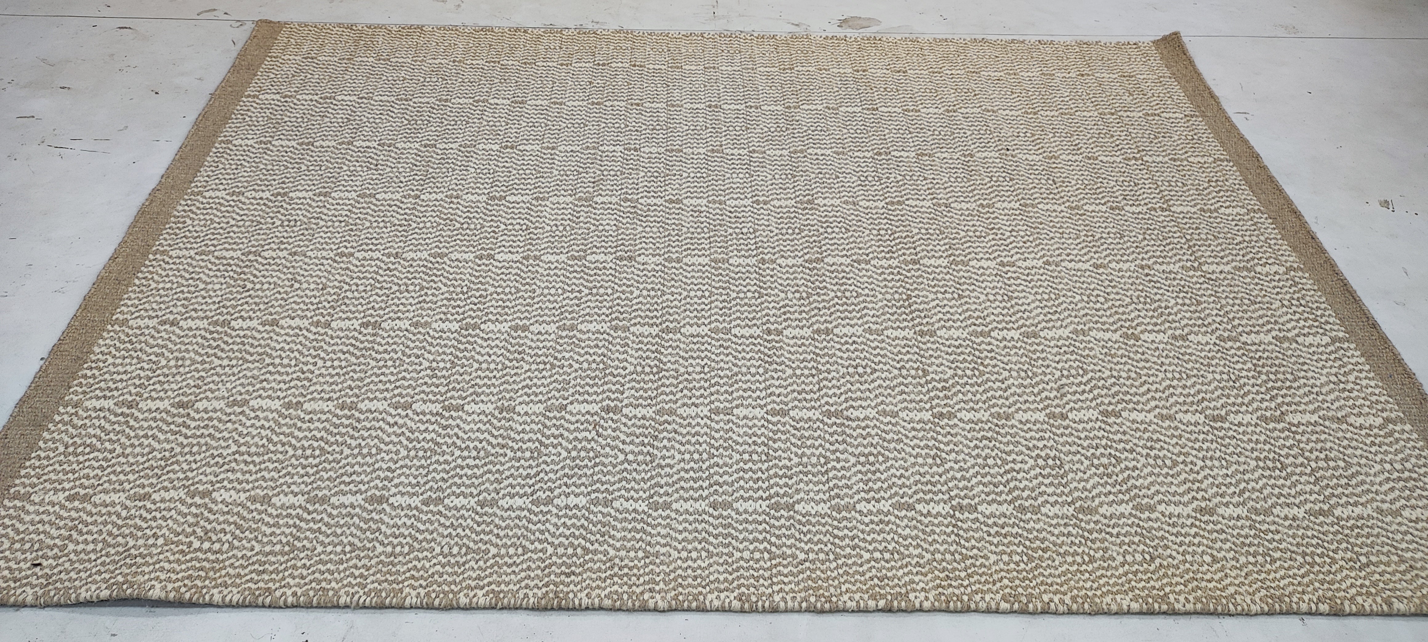 Greg 4.6x6.6 Handwoven Durrie Beige
