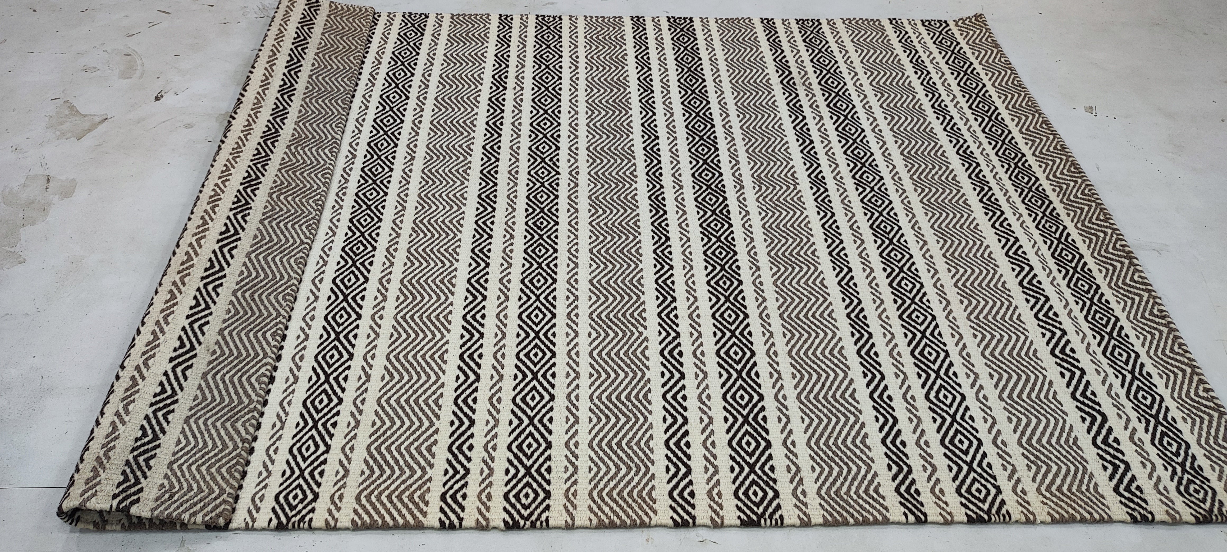 Jimmy 4x6 Handwoven Durrie Multi Colored
