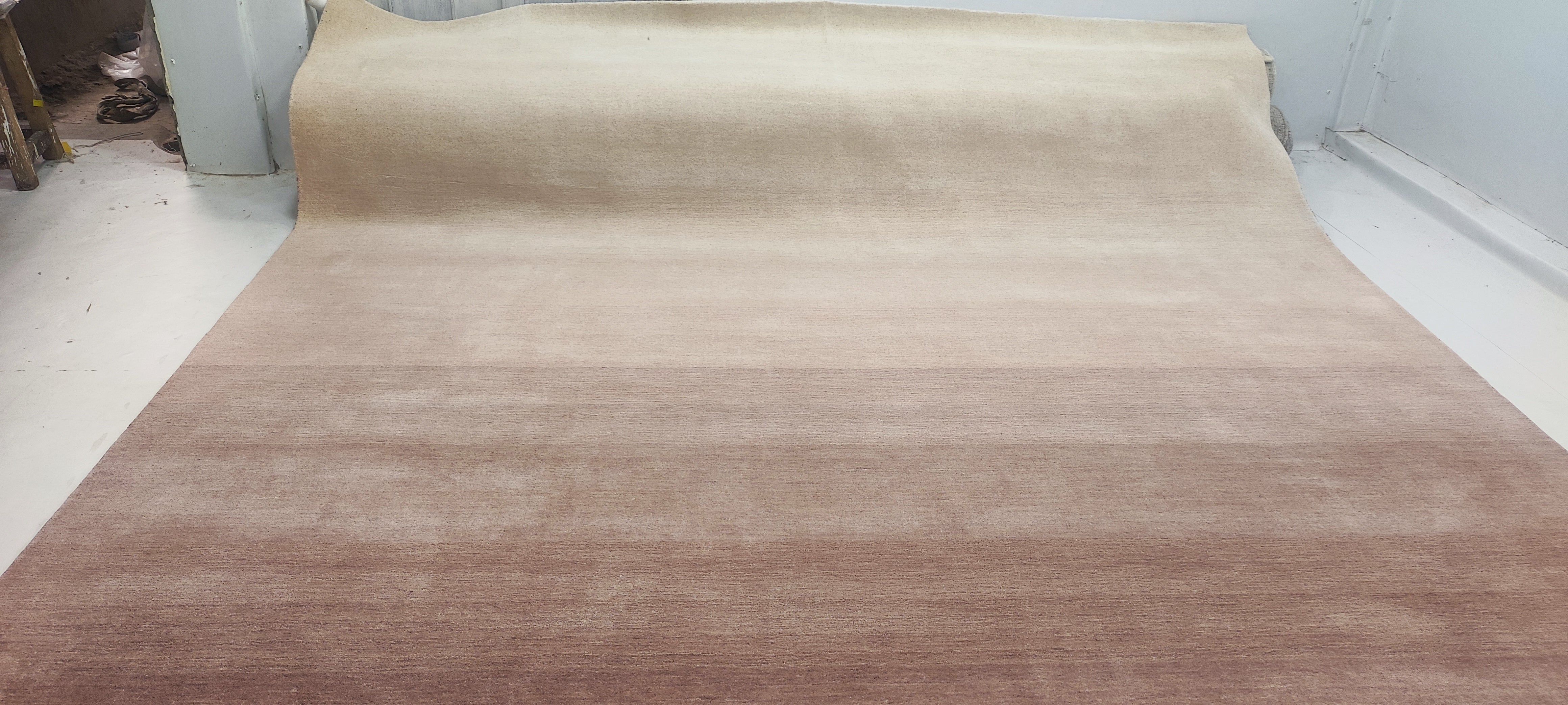 Diaz 10x13.9 Brown Handwoven Modern Rug
