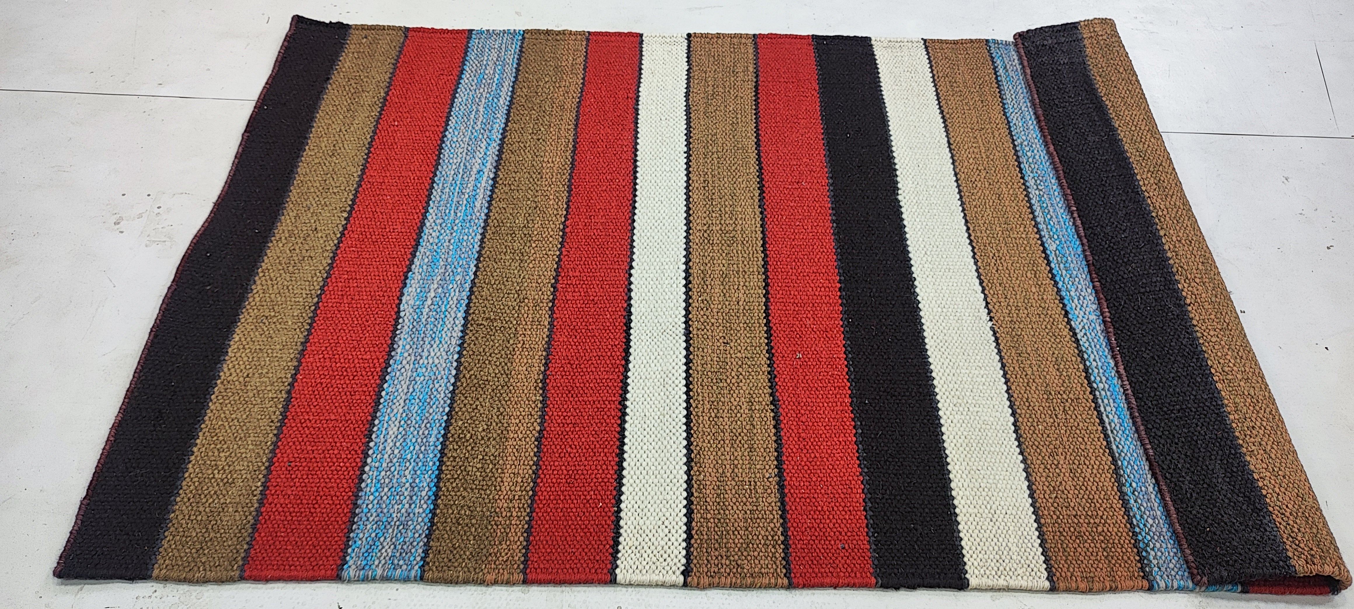 Greg Mottola 3x5 Handwoven Durrie Rug (Multiple Styles)