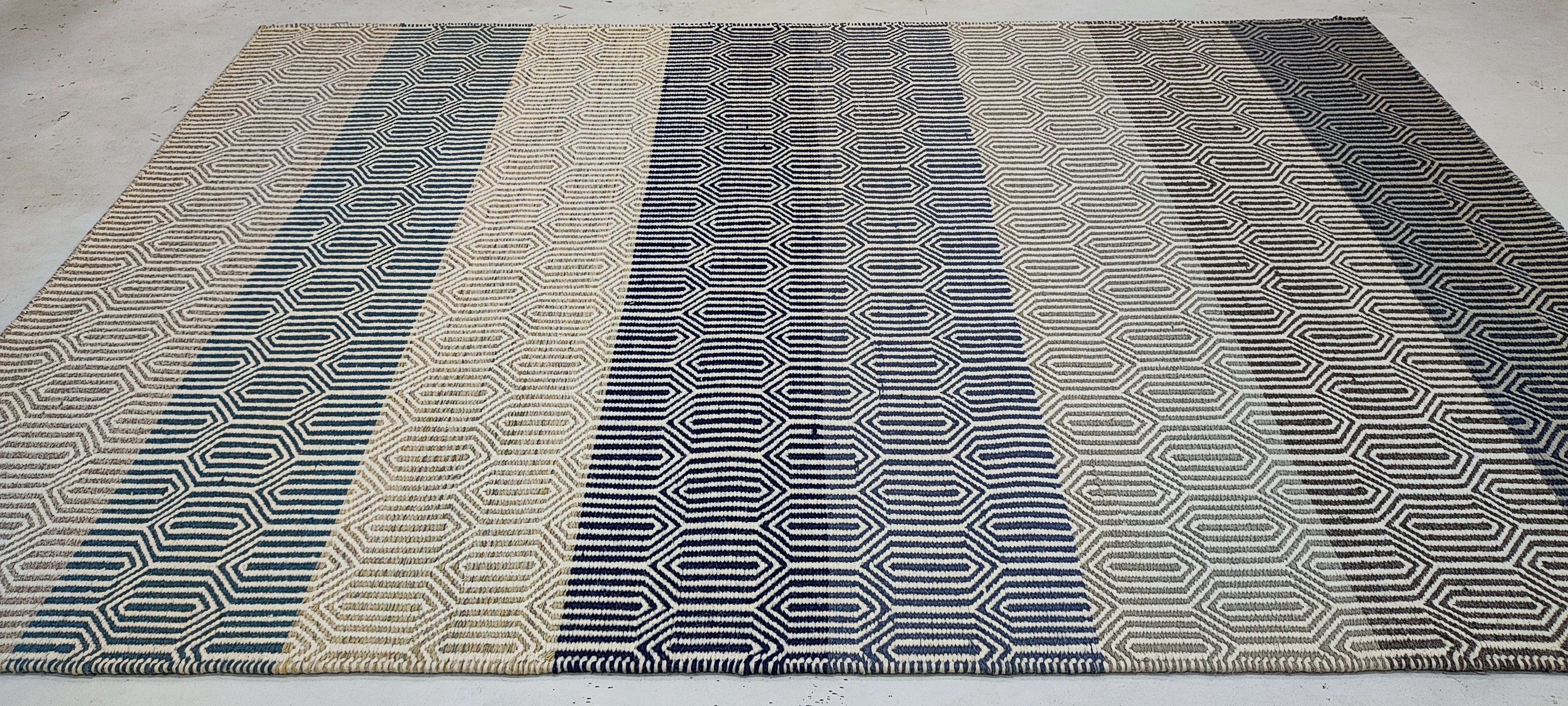 Jack Quaid Handwoven Textured Durrie Rug (Multiple Sizes & Colors)