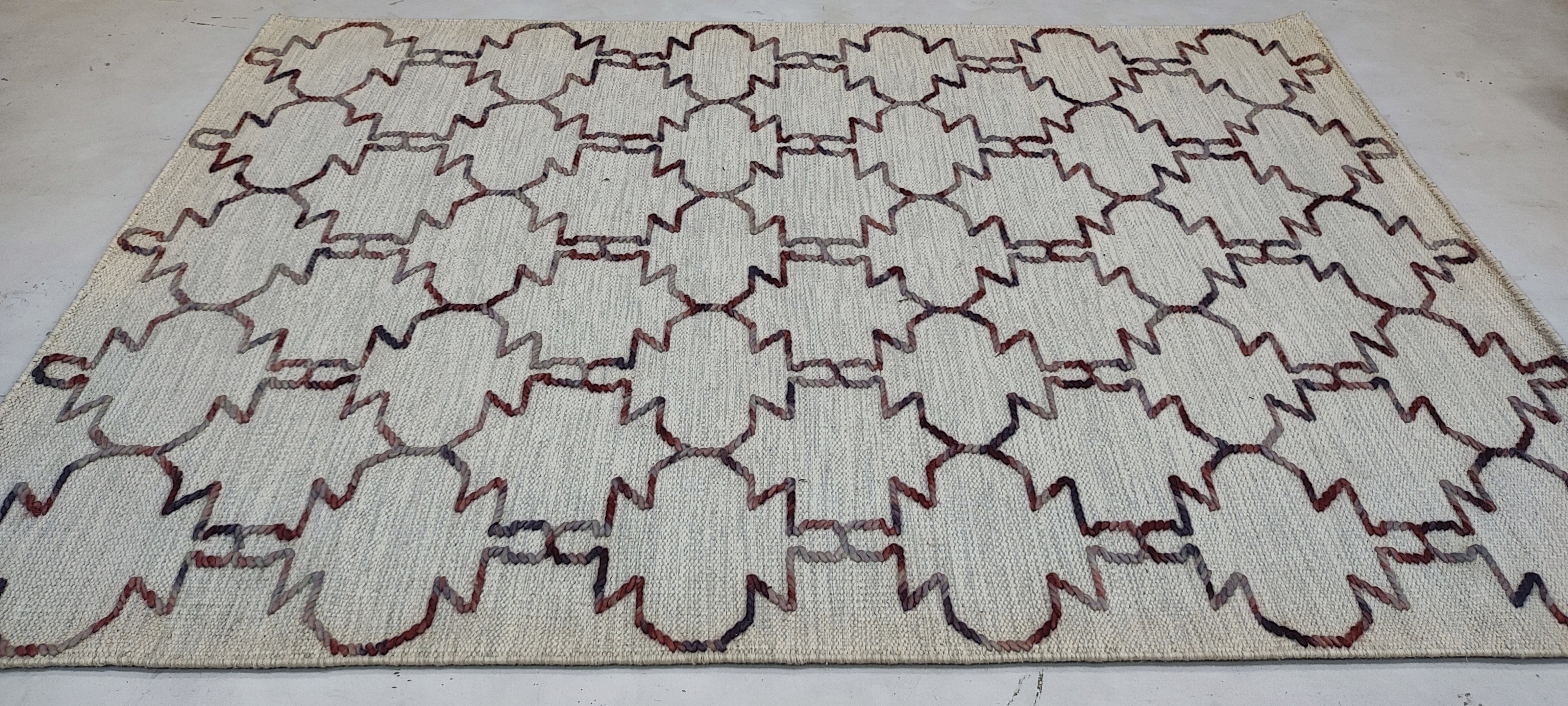 Nathan Mitchell Handwoven Durrie Rug (Multiple Colors & Sizes)