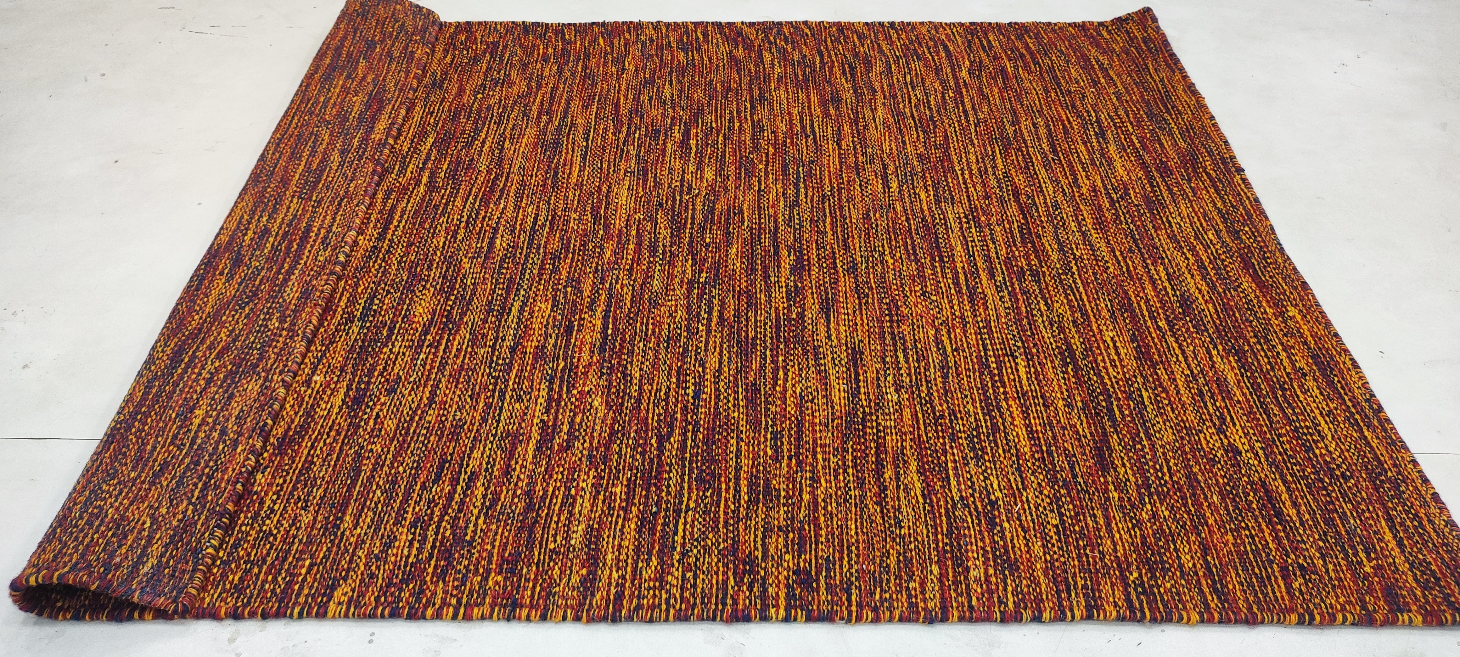 Alex Hassel 4x6 Handwoven Durrie Rug (Multiple Colors)