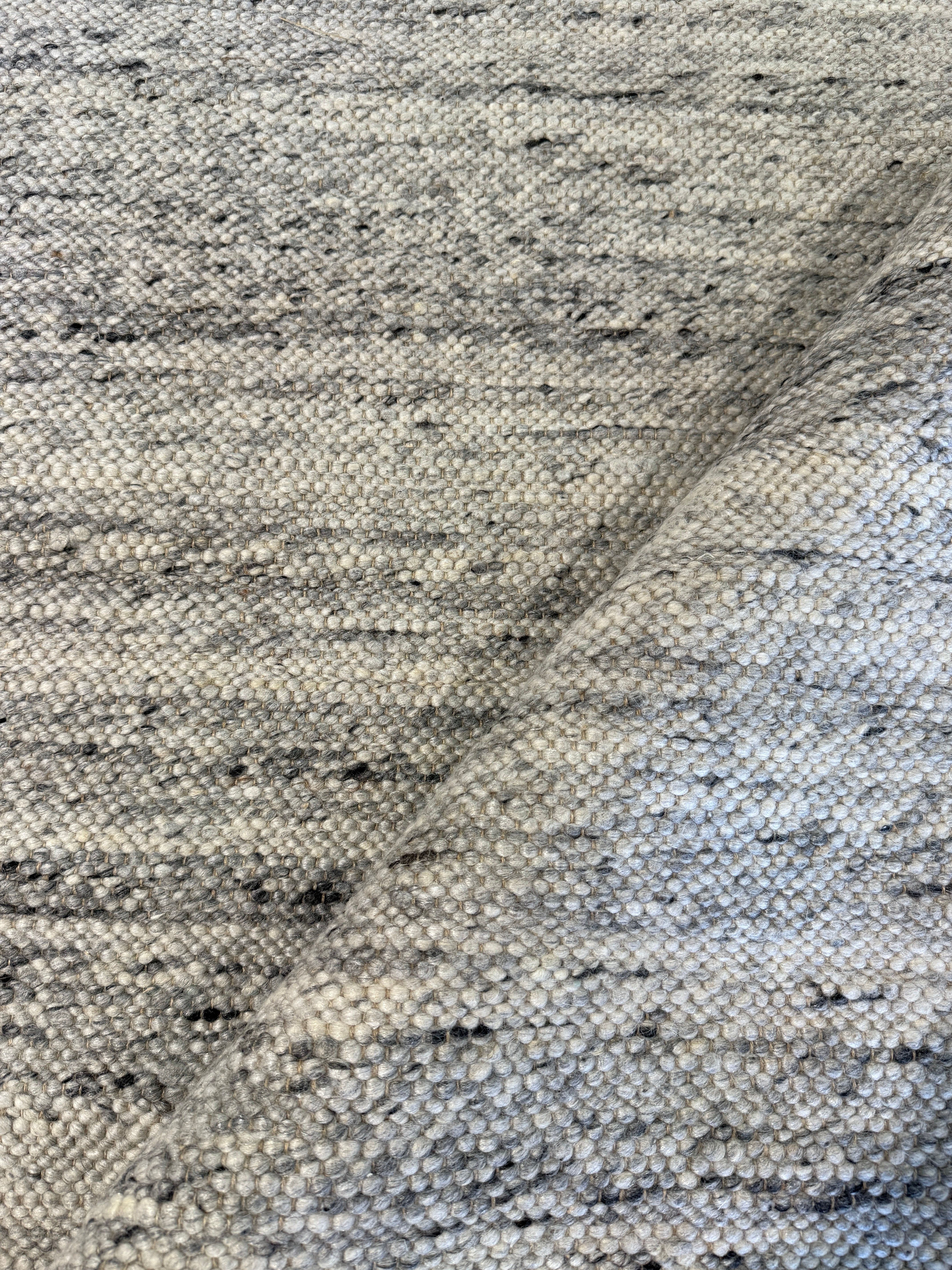 Ben Smith 6.6x9.6 Grey Handwoven Modern Rug
