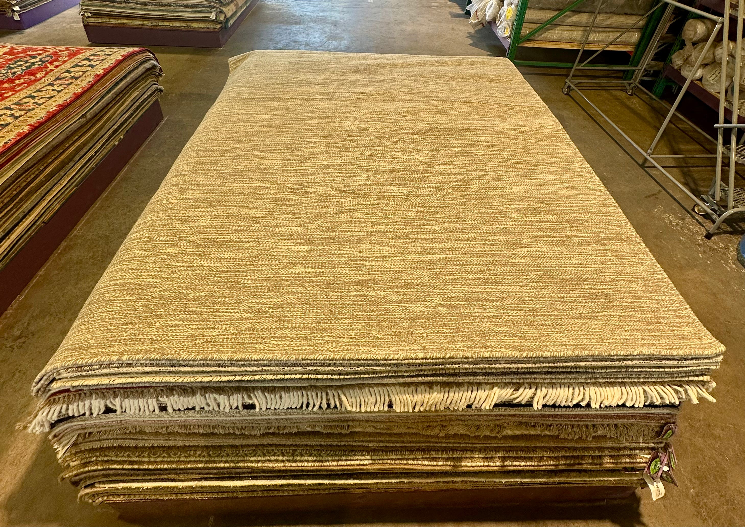 Devin Houston 6.9x9.9 Grey Handwoven Modern Rug