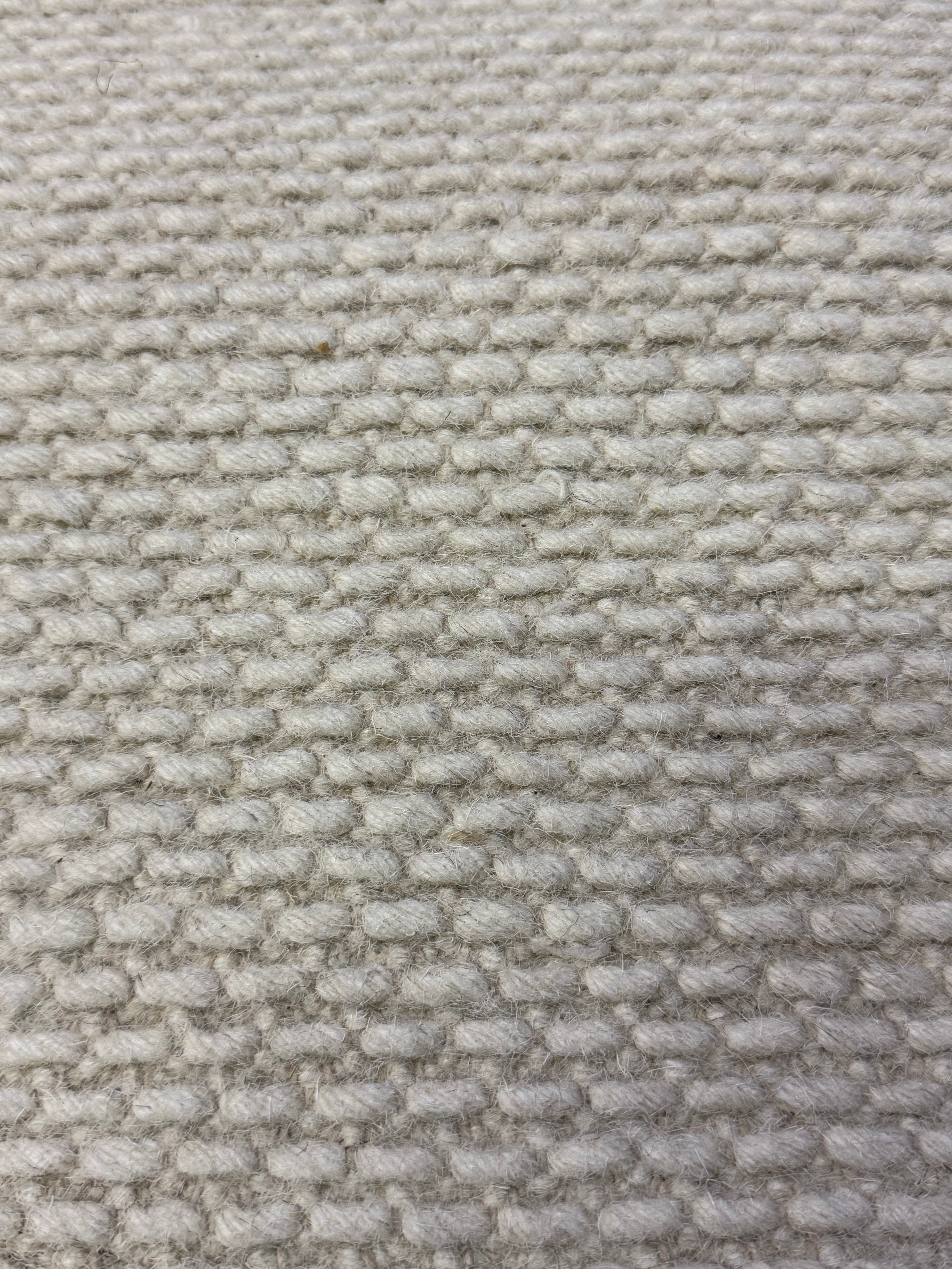 Jimbo 4.6x6 Handwoven Durrie Ivory