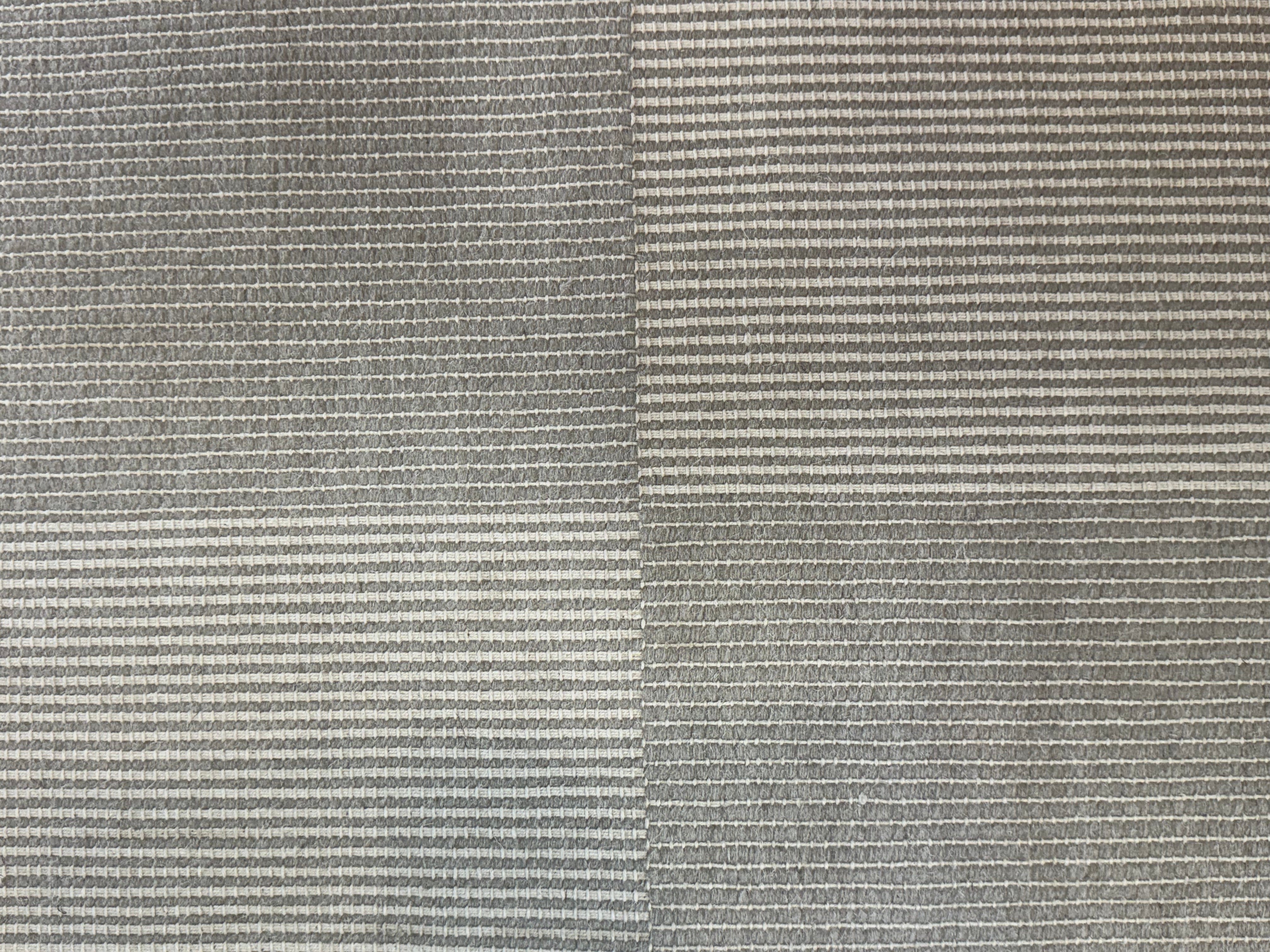 James 4.6x6.6 Handwoven Durrie Beige Mix