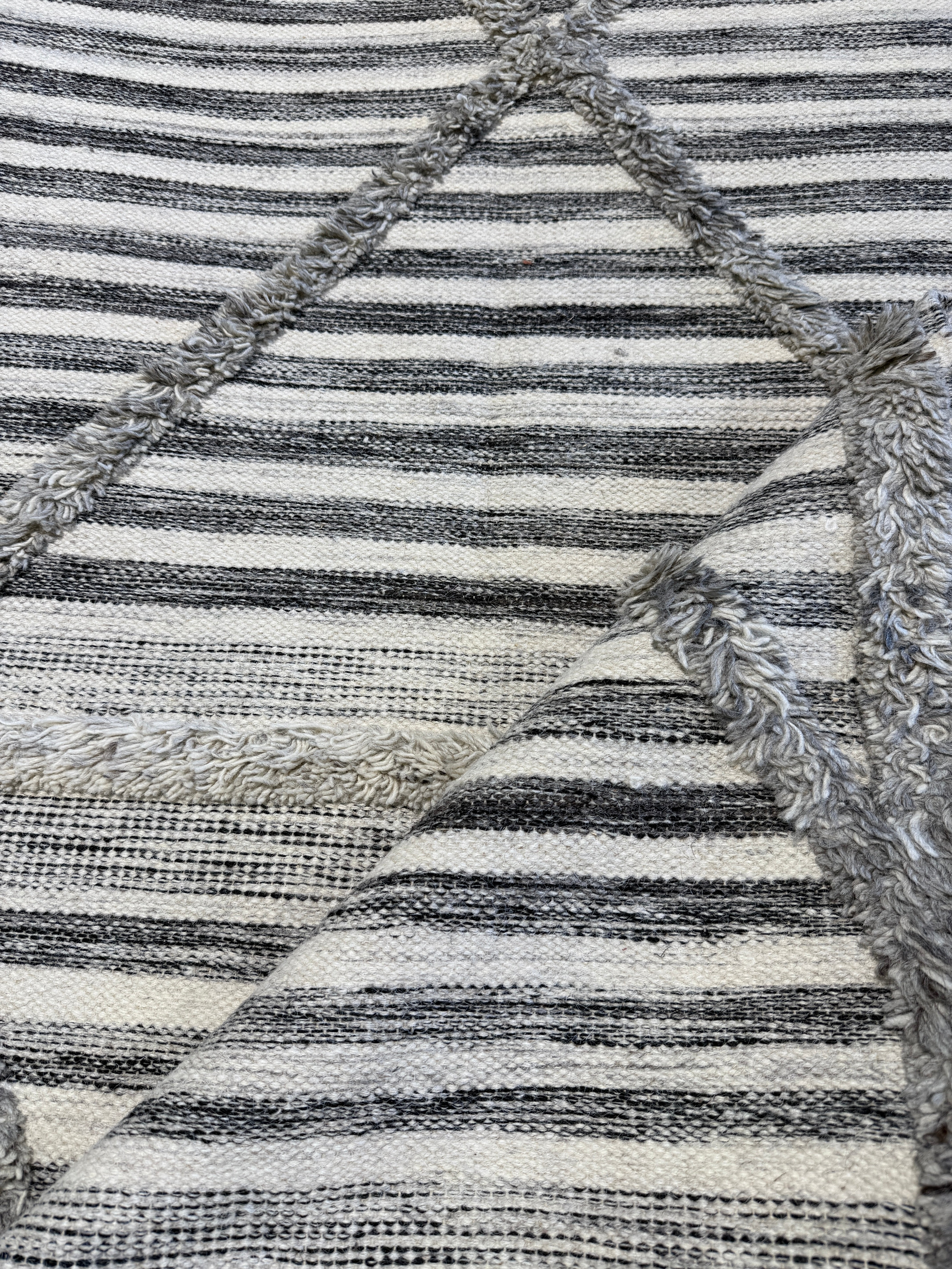 First and Last Stop 5x8.3 Handwoven Natural Modern