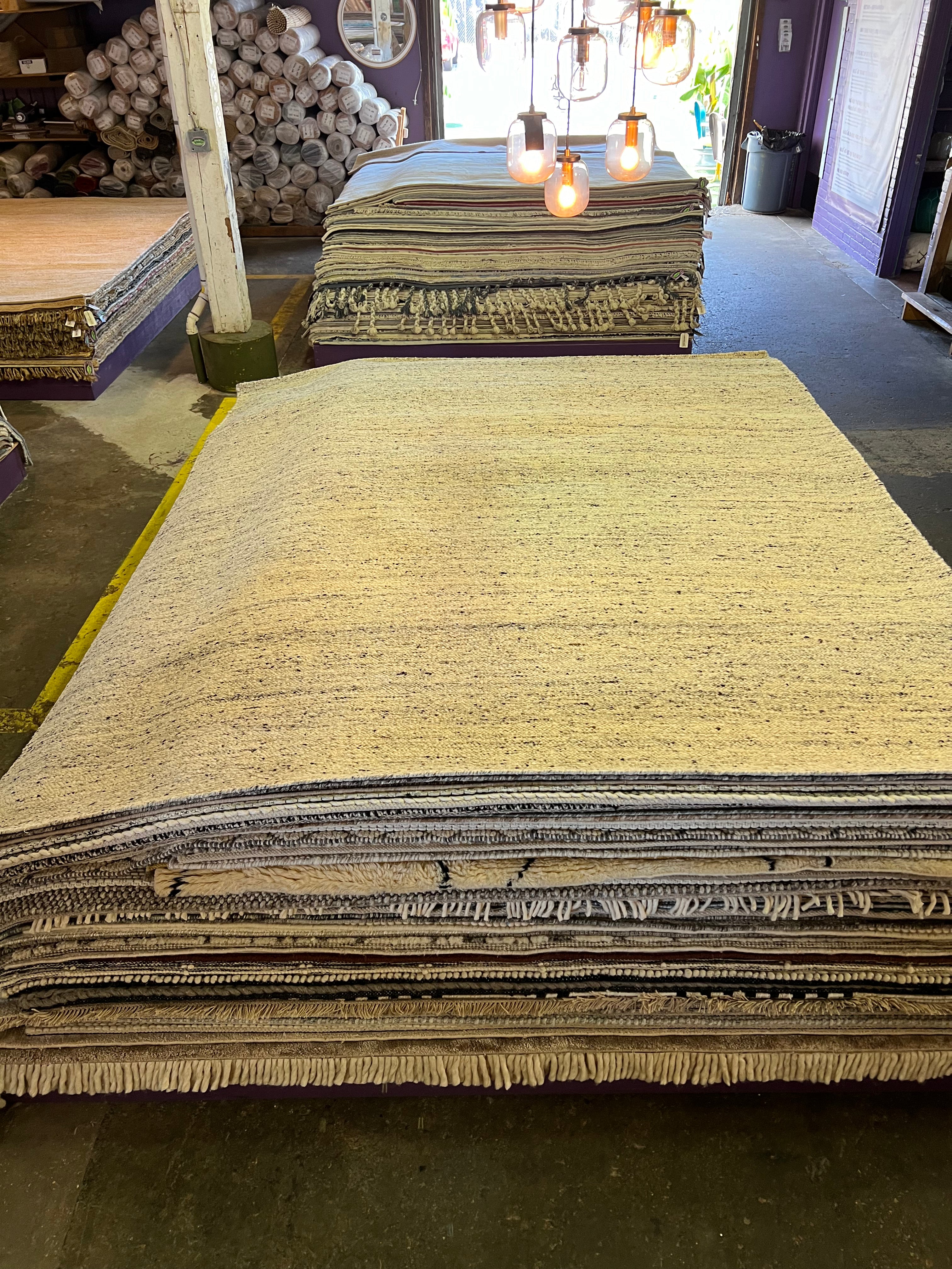 Dick 8.3x10 Handwoven Textured Modern Natural