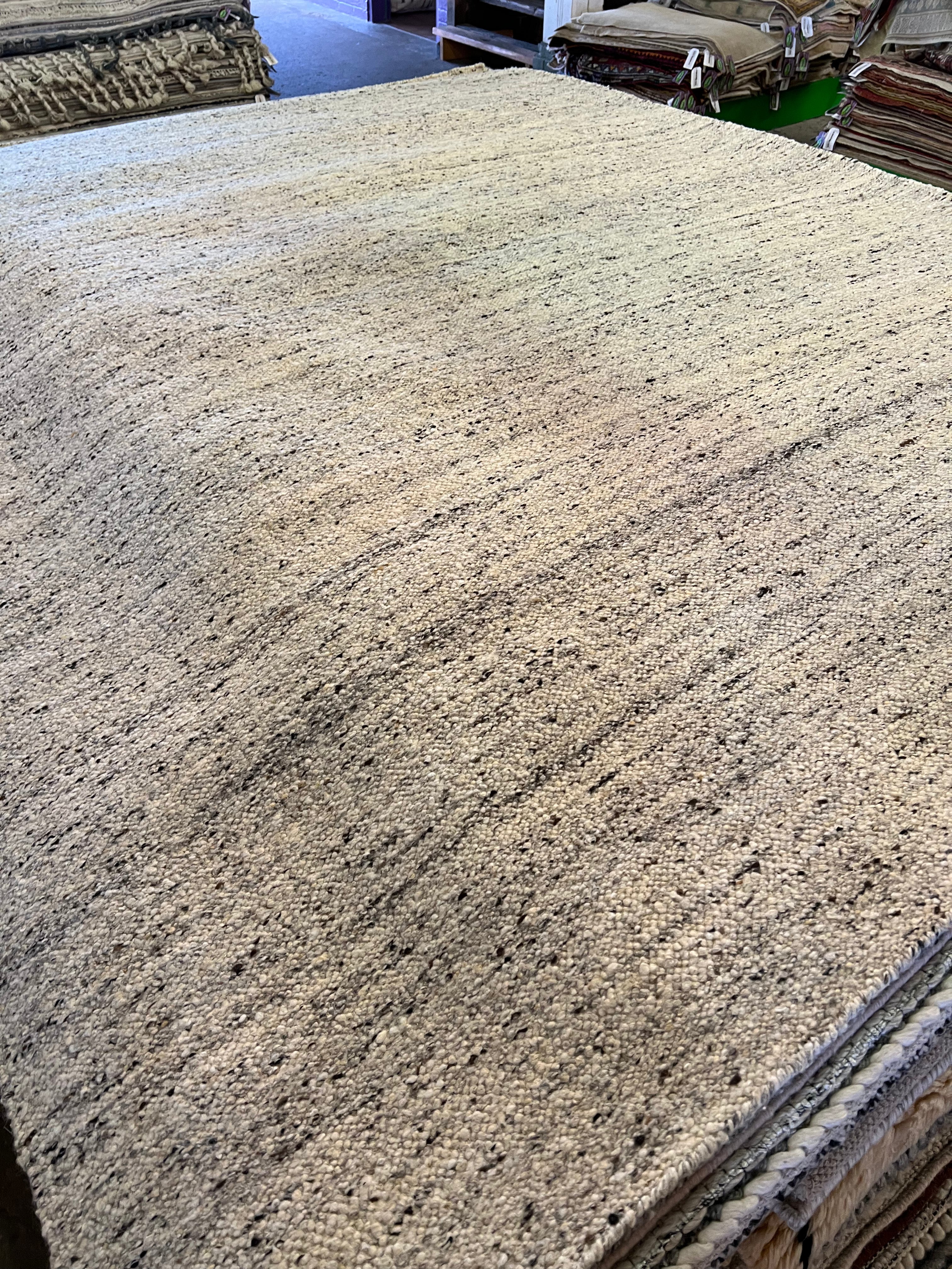 Dick 8.3x10 Handwoven Textured Modern Natural