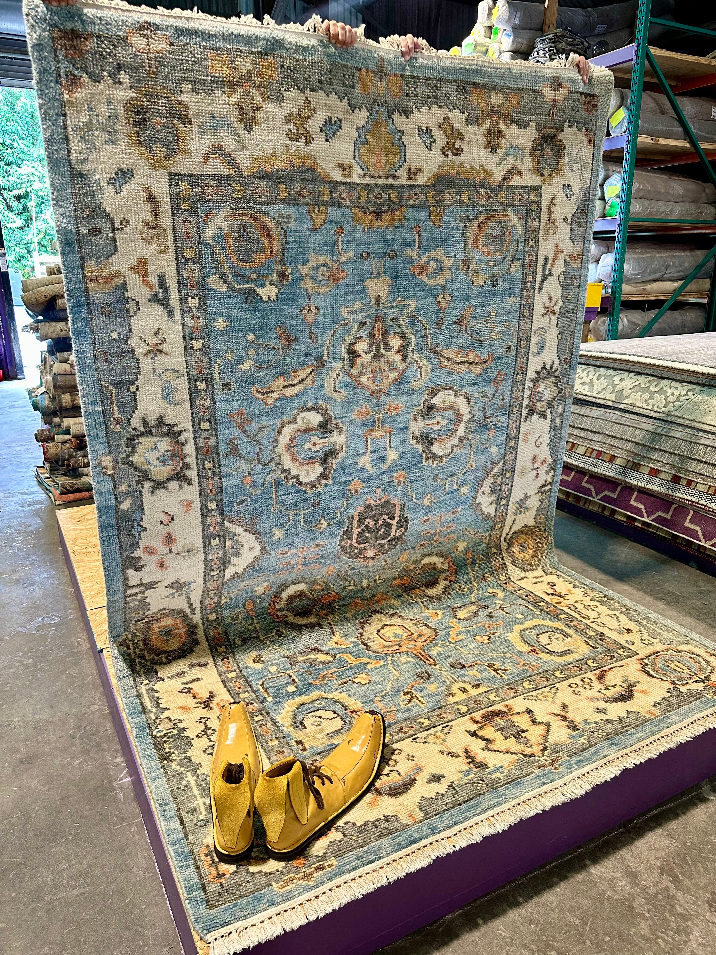 Dulce 6x9 Hand Knotted Oushak