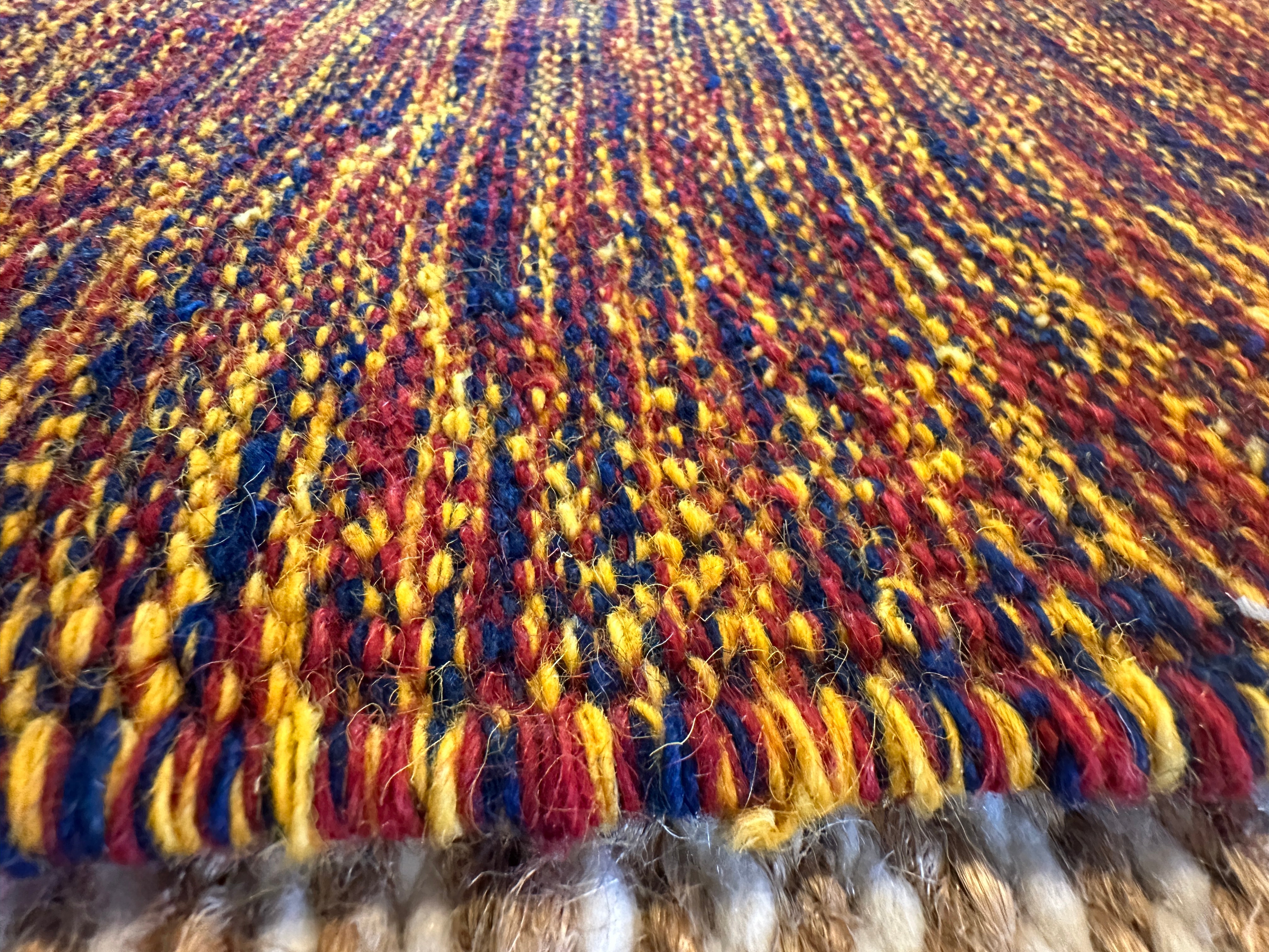 Alex Hassel 4x6 Handwoven Durrie Rug (Multiple Colors)