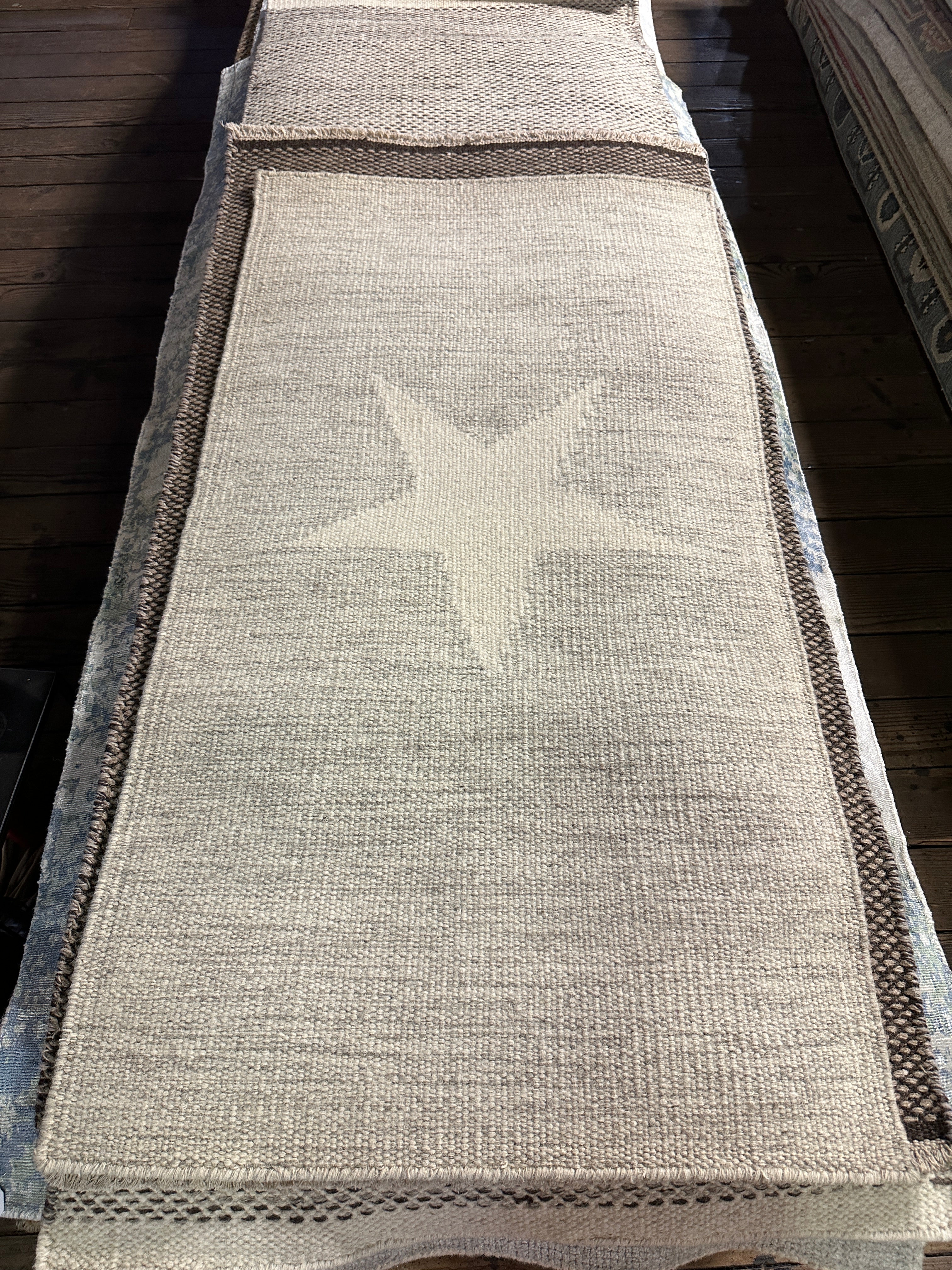 Charli 2.6x4.9 Handwoven Durrie Ivory Mix