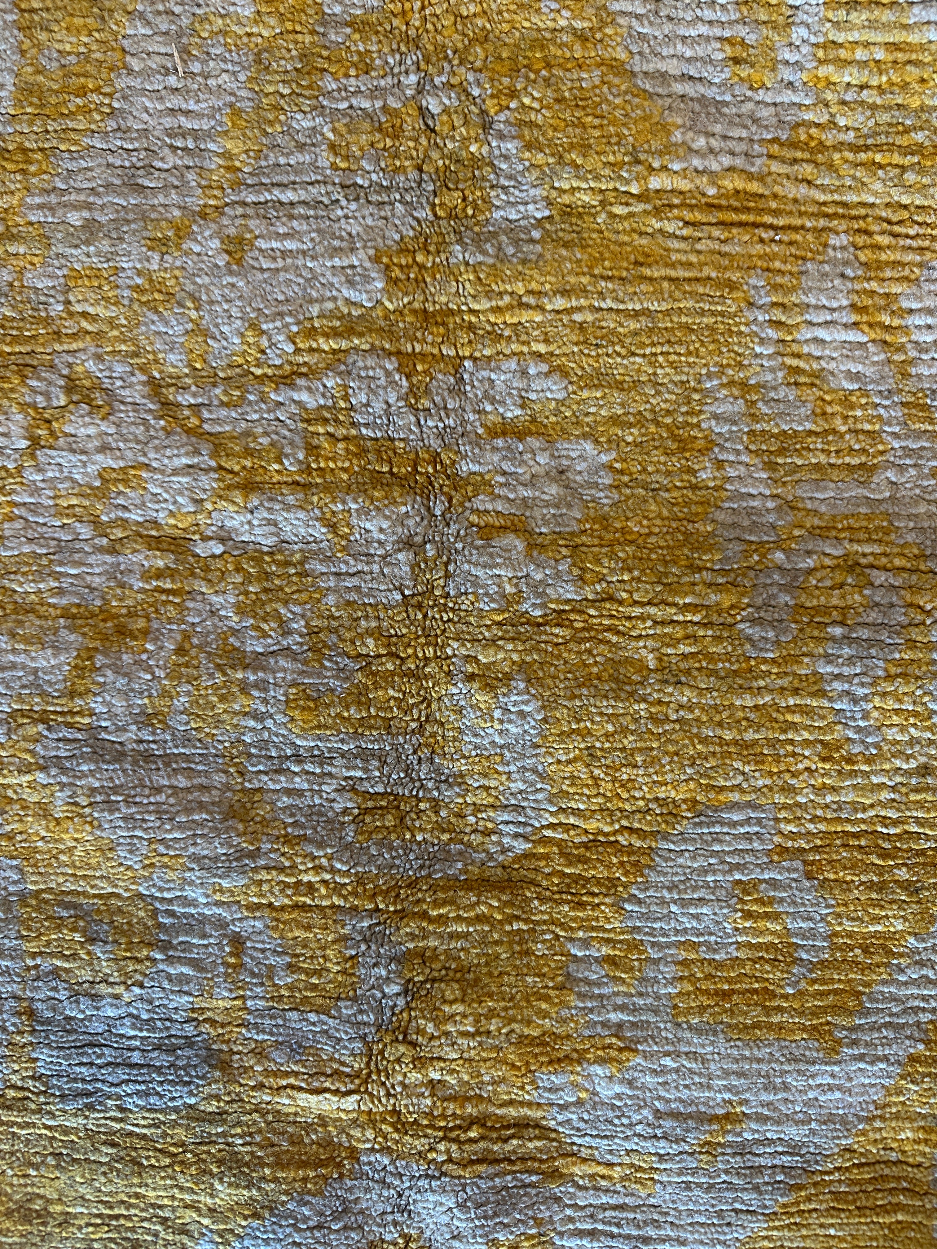 Alexander Shunnarah 10x14 Yellow Grunge PW Yellow Tibetan Rug