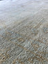 Amber Peel 8.9x12.3 Hand-Knotted Cream and Light Blue Oushak | Banana Manor Rug Factory Outlet