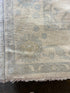 Anya 8.9x12.3 Hand-Knotted Cream and Blue Oushak | Banana Manor Rug Factory Outlet