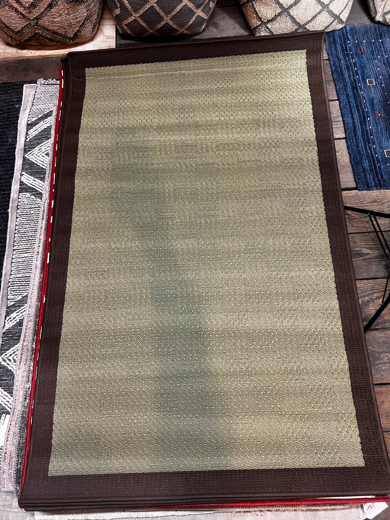 OPPORTUNITY BUY 3.7x5.6 Machine Made Outdoor/Indoor Rug | Banana Manor Rug Factory Outlet