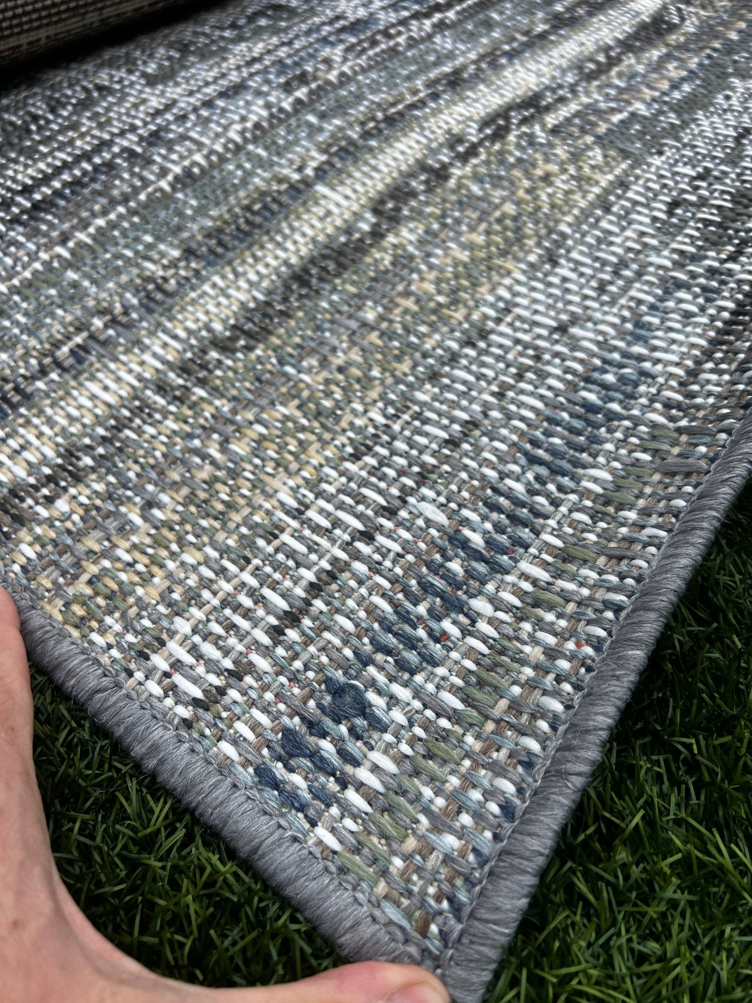 OPPORTUNITY BUY 9.10x12.10 Machine Made Outdoor/Indoor Rug | Banana Manor Rug Factory Outlet