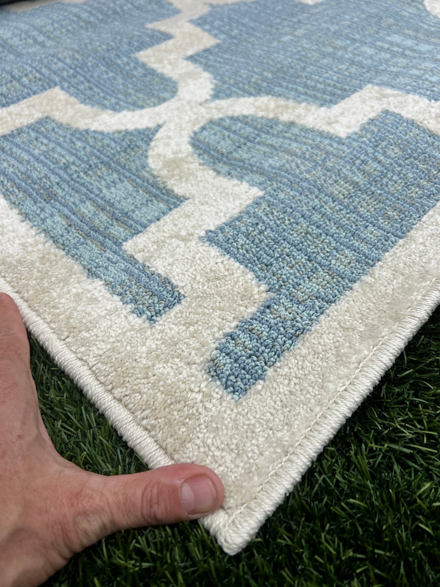 OPPORTUNTY BUY 6.7x9.6 Machine Made Outdoor/Indoor Rug | Banana Manor Rug Factory Outlet