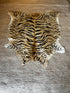 Tiger Print Cowhide Rug | Banana Manor Rug Company