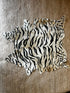 Tiger Print Cowhide Rug | Banana Manor Rug Company