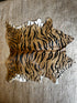 Tiger Print Cowhide Rug | Banana Manor Rug Company