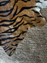 Tiger Print Cowhide Rug | Banana Manor Rug Company