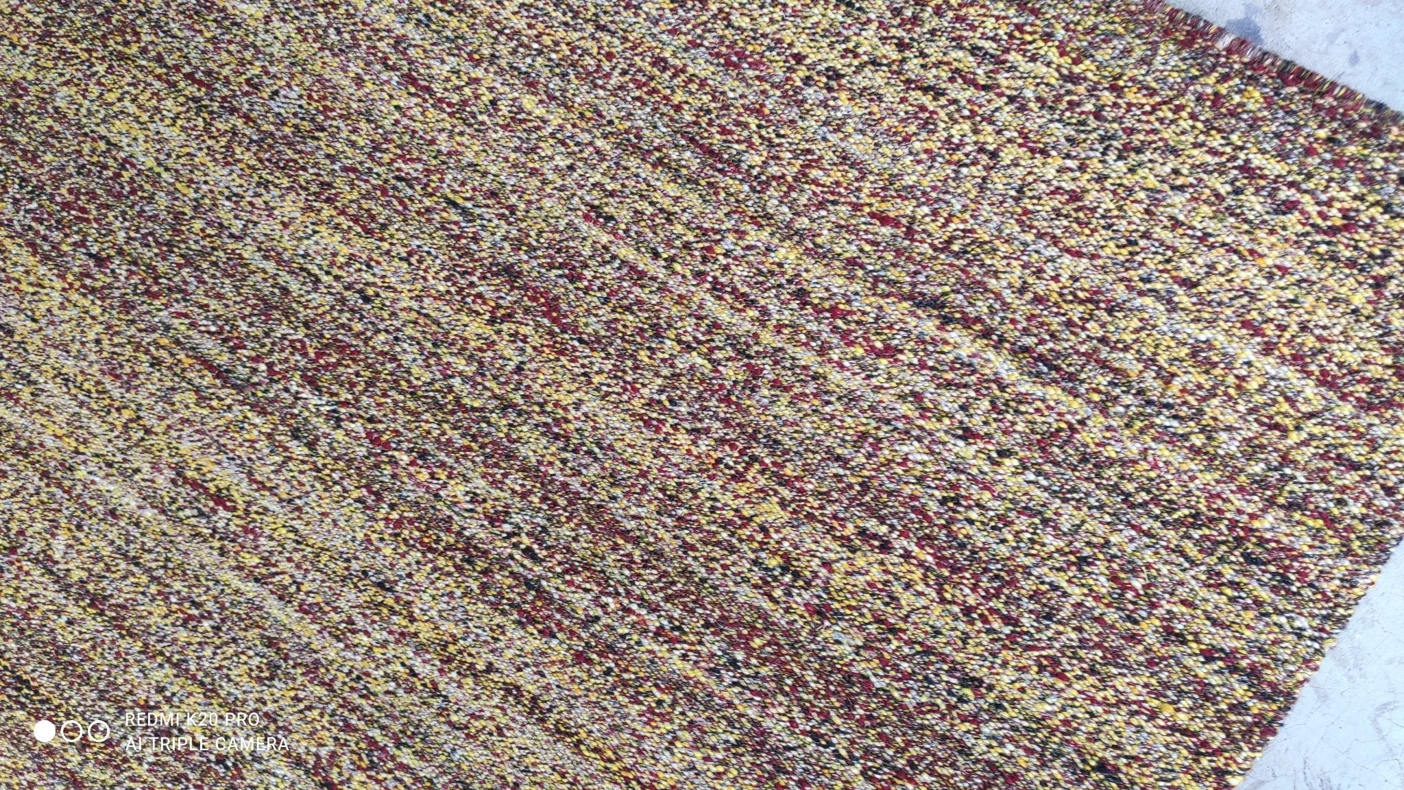 Alexander Herrmann 5x8 Brown and Multi-Colored Handwoven Durrie Rug | Banana Manor Rug Company