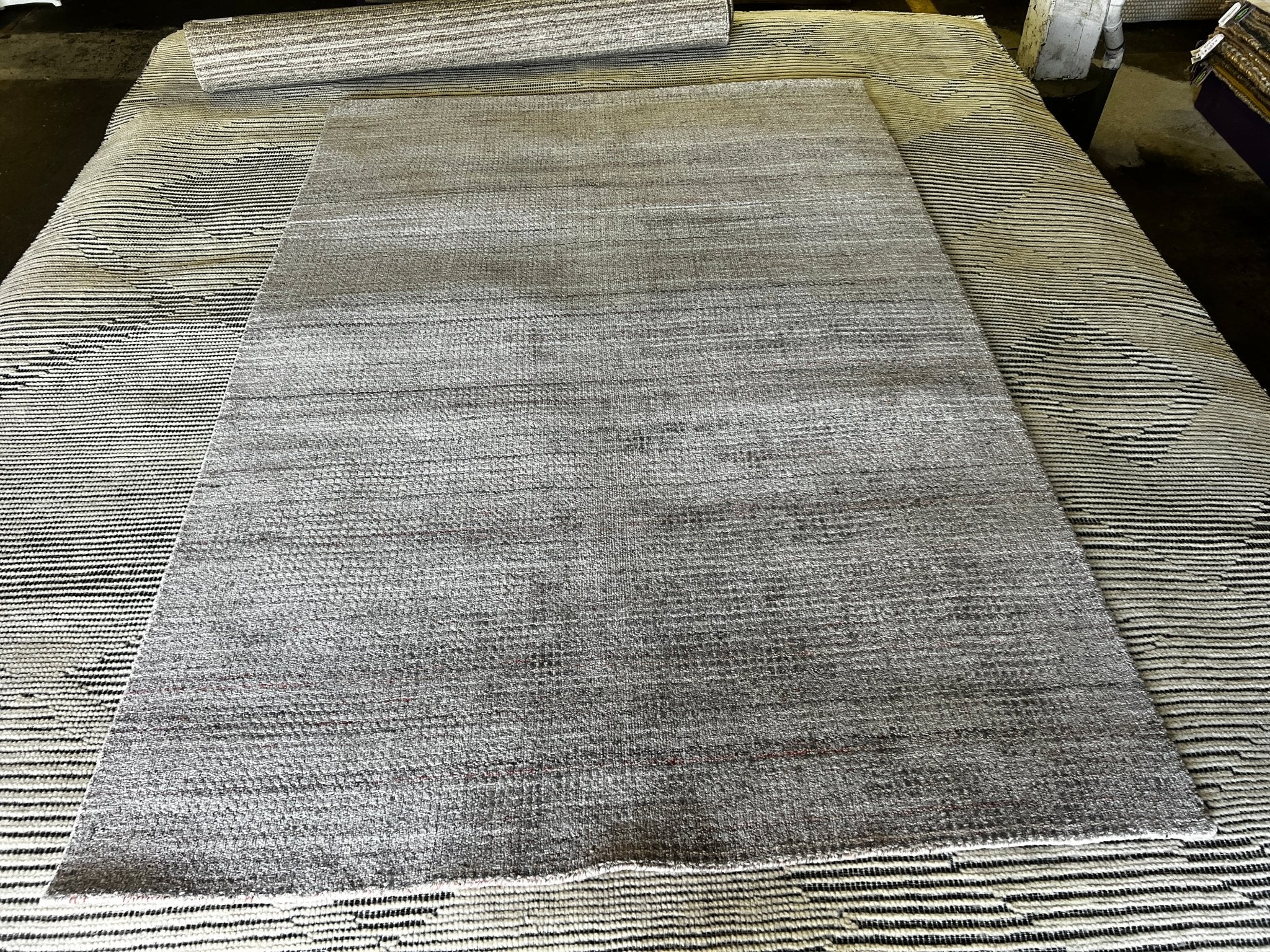 Andrea 4.6x6.6 Handwoven Blended Textured Carpet | Banana Manor Rug Factory Outlet