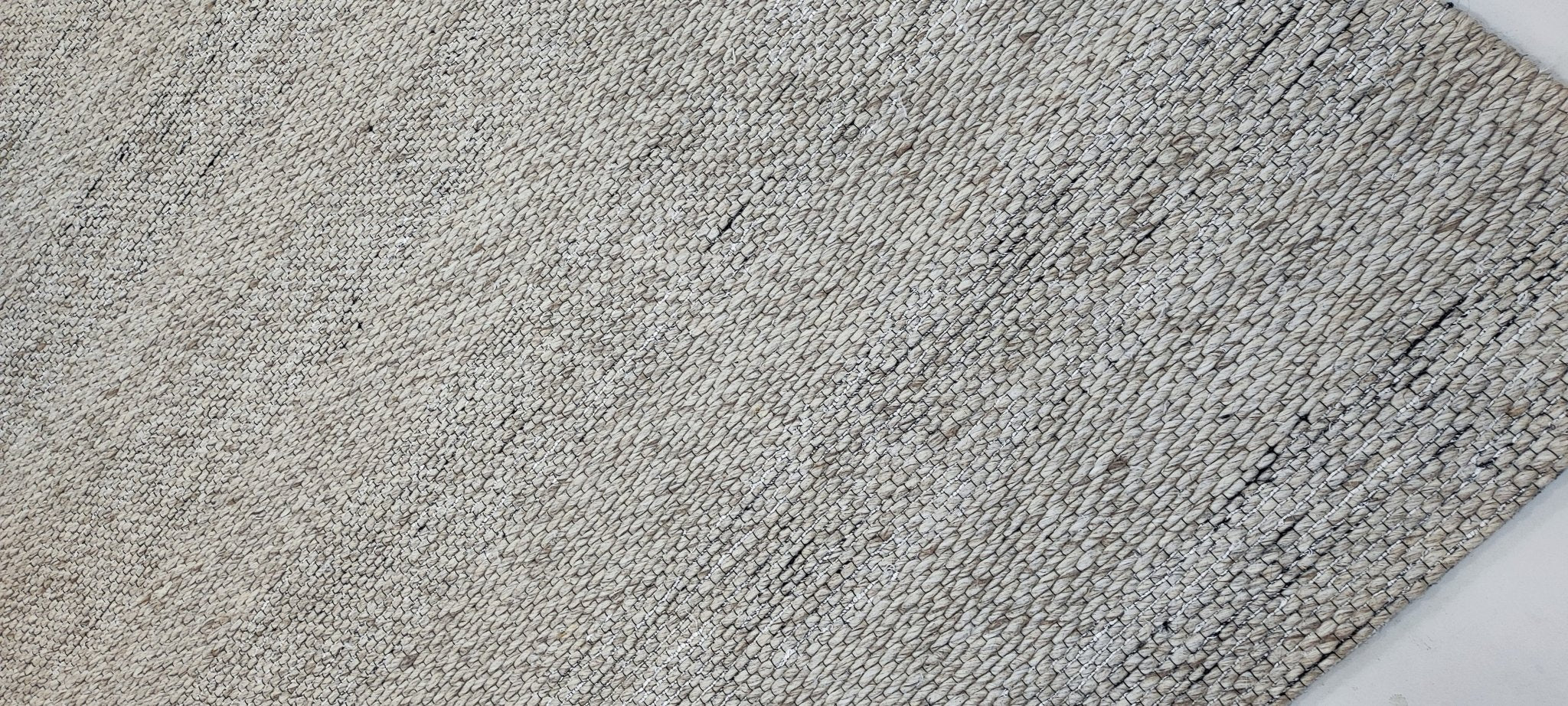 Buck 8x10 Handwoven Beige Jacquard Durrie | Banana Manor Rug Factory Outlet