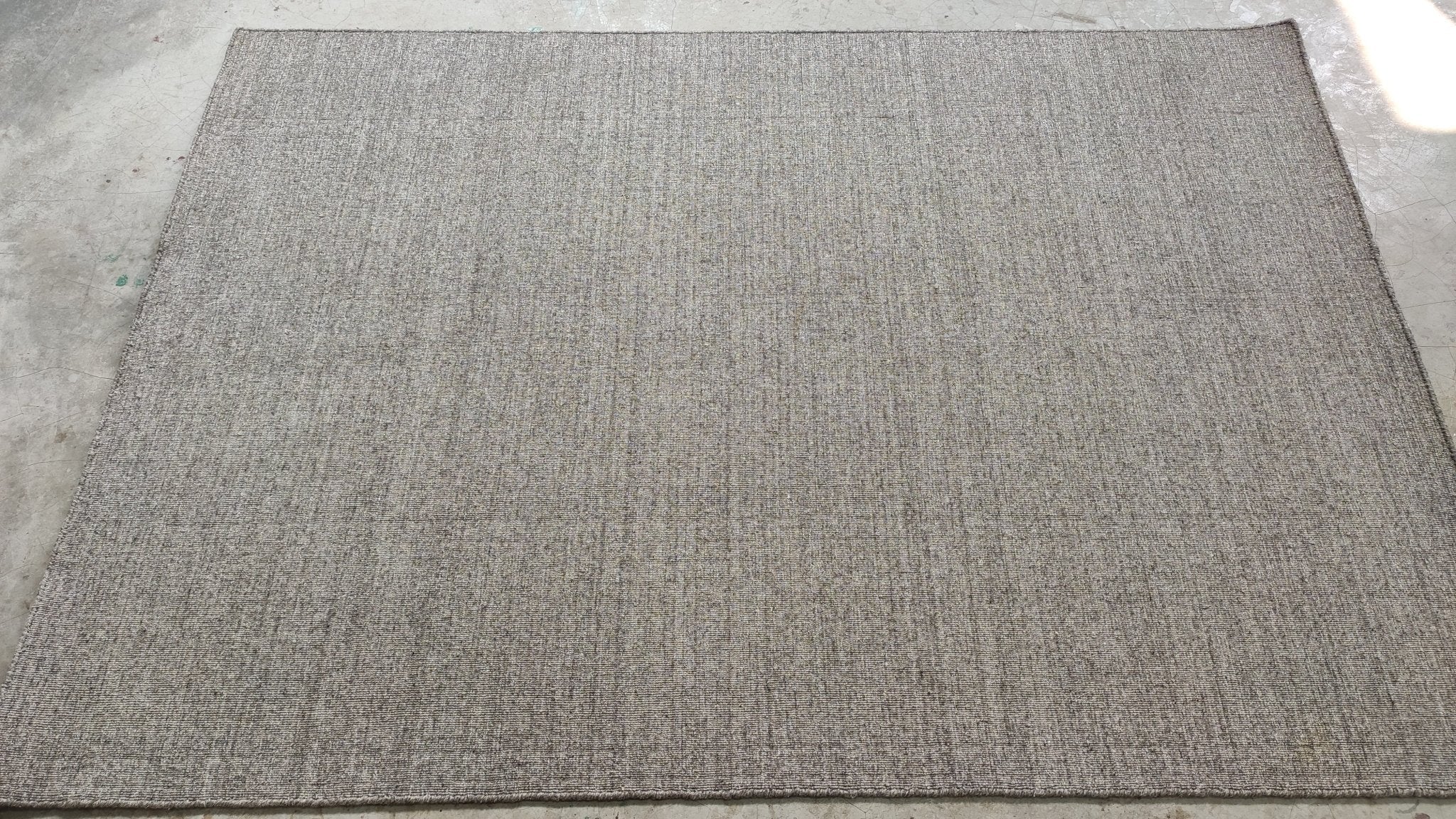 Candace 4.6x6.6 Dark Grey Handwoven Durrie Rug | Banana Manor Rug Company