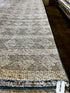 Connor Roy 10x10 Handwoven Wool Durrie Beige Jacquard | Banana Manor Rug Factory Outlet