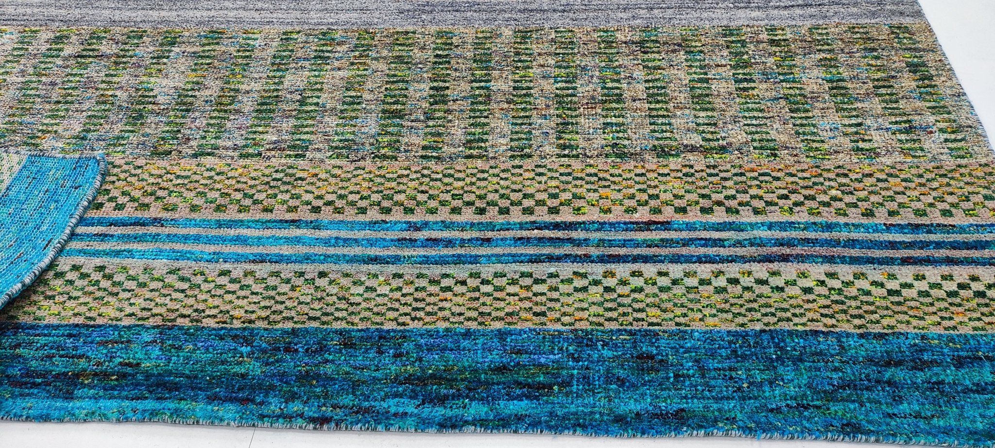 Craig Wesley 8x10 Hand-Knotted Natural Mix Modern | Banana Manor Rug Factory Outlet