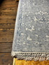 Cutshall 2x10 Hand-Knotted Aqua Textured PET Yarn Rug | Banana Manor Rug Factory Outlet