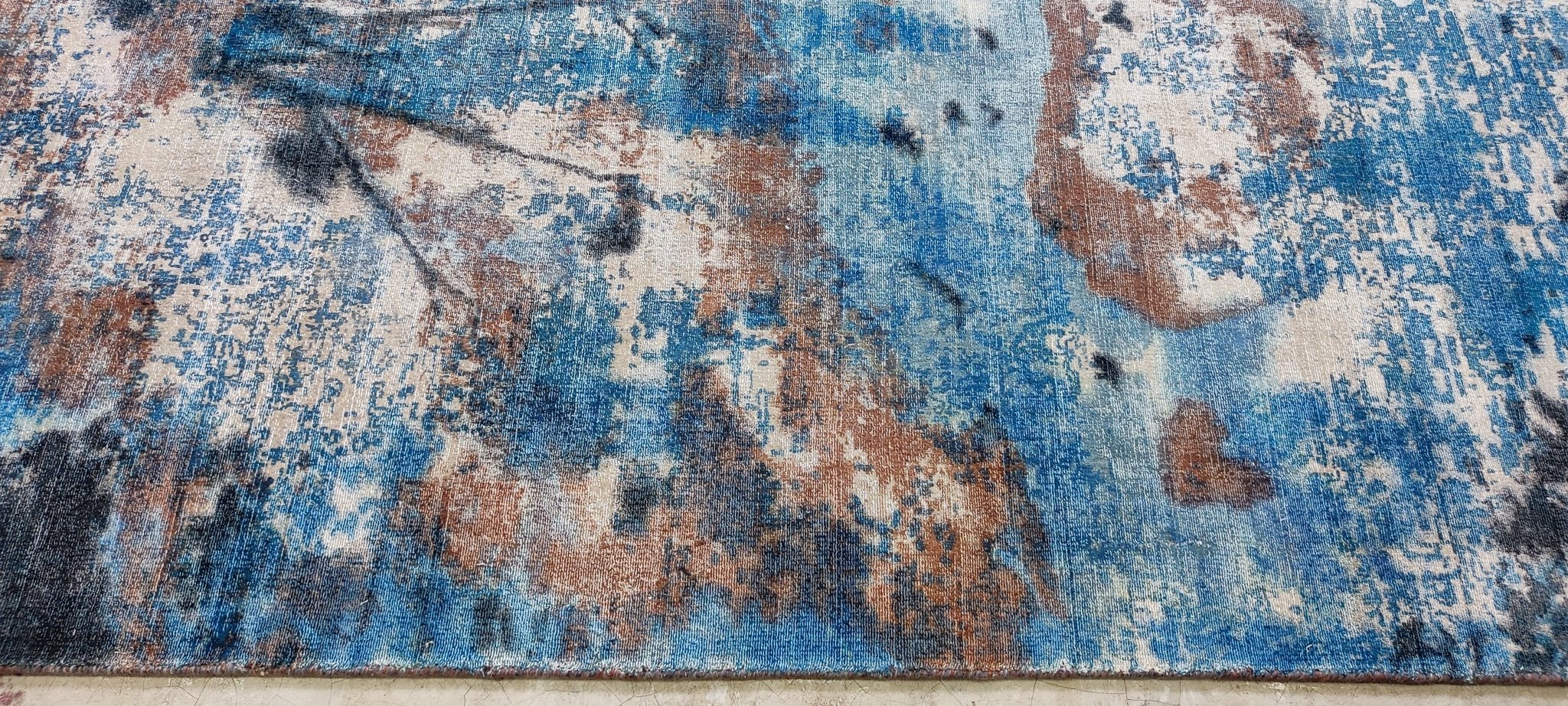 Domenico 5x8.6 Handwoven Blended Printed Carpet | Banana Manor Rug Factory Outlet