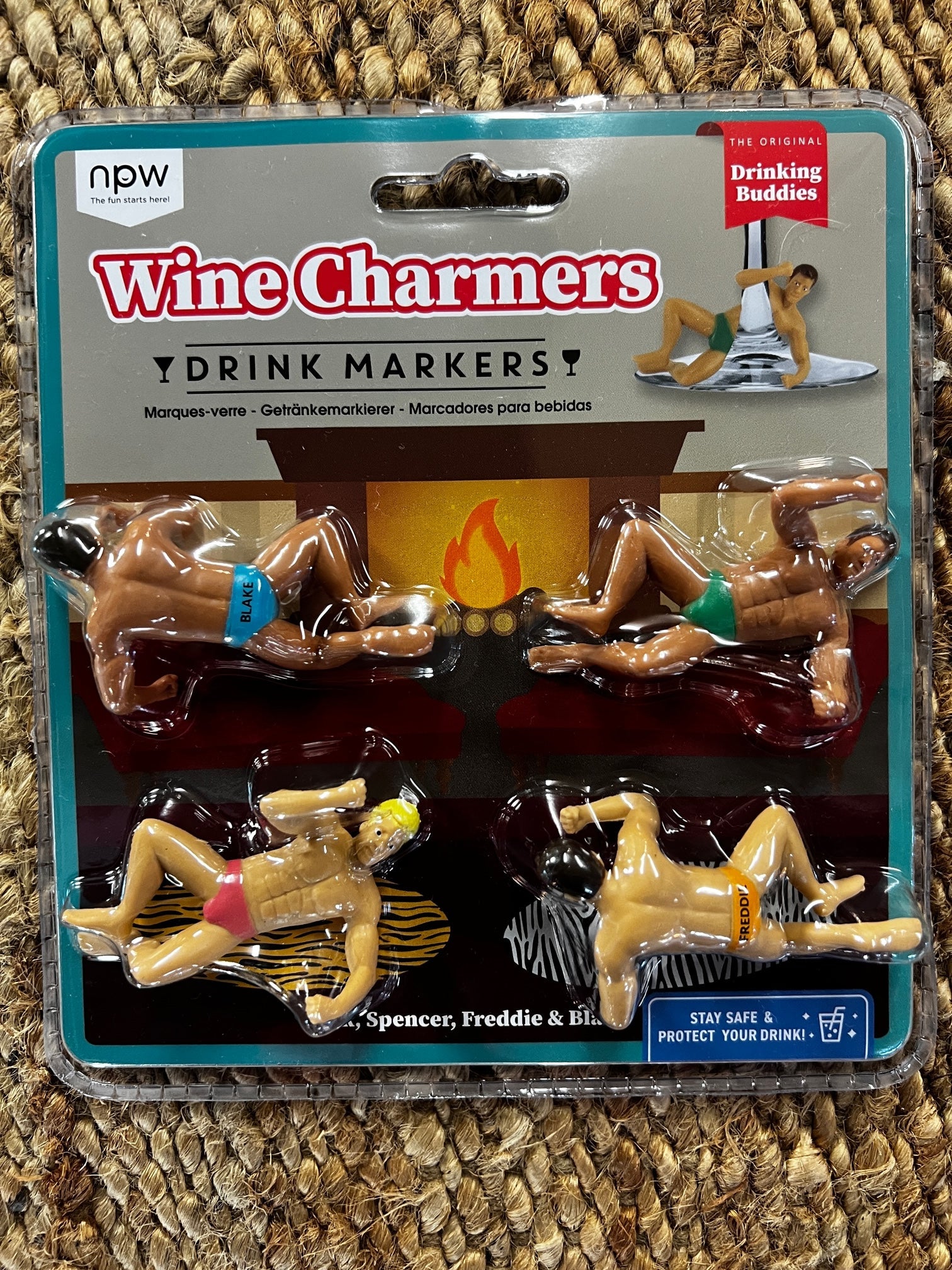 Wine Charmers Drink Markers - Drinking Buddies
