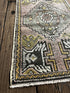 Hande Vintage Turkish Oushak 1.9x3.8 | Banana Manor Rug Factory Outlet