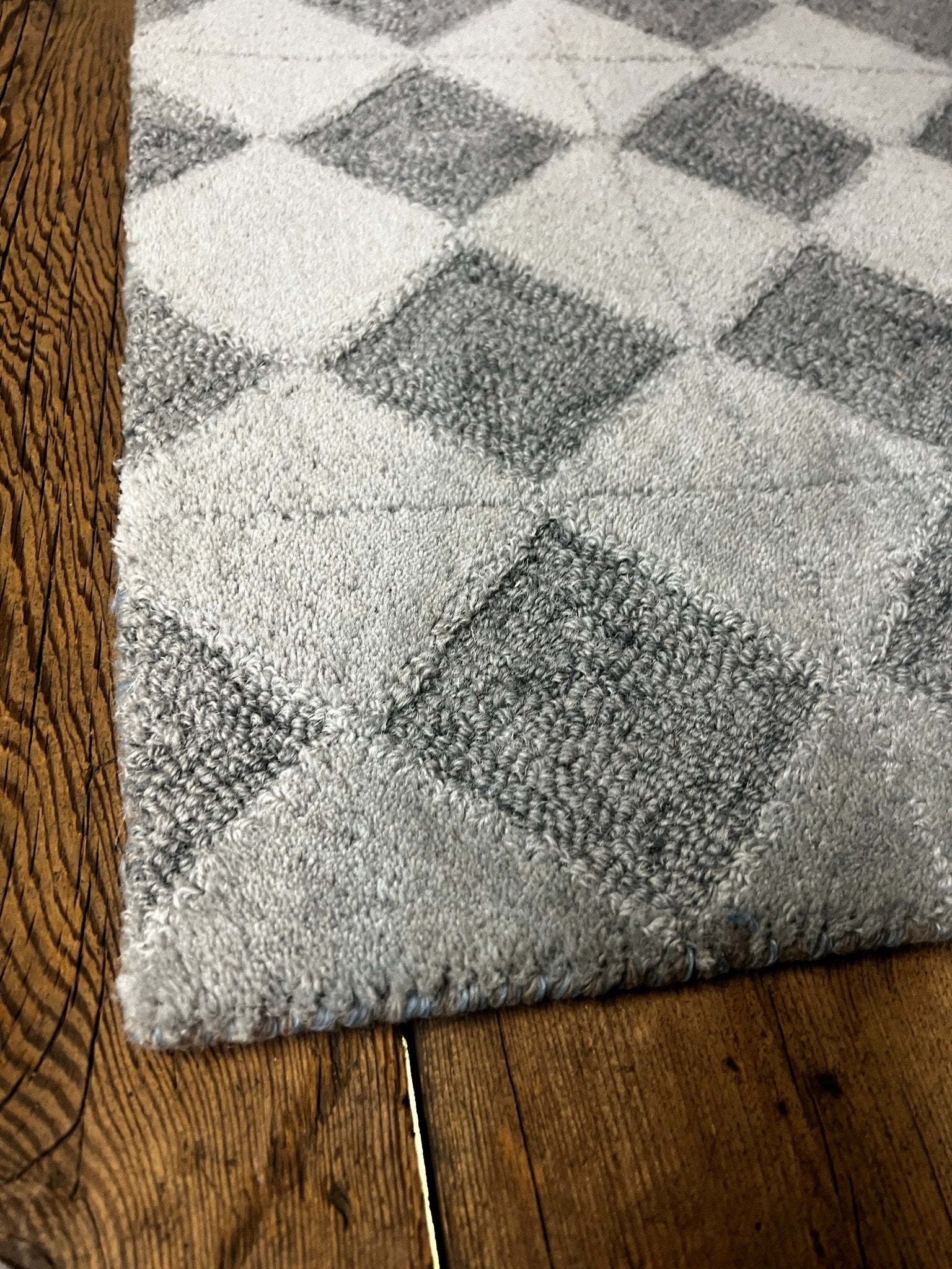 Harold Battiste 2x2.6 Handwoven Wool Rug | Banana Manor Rug Factory Outlet