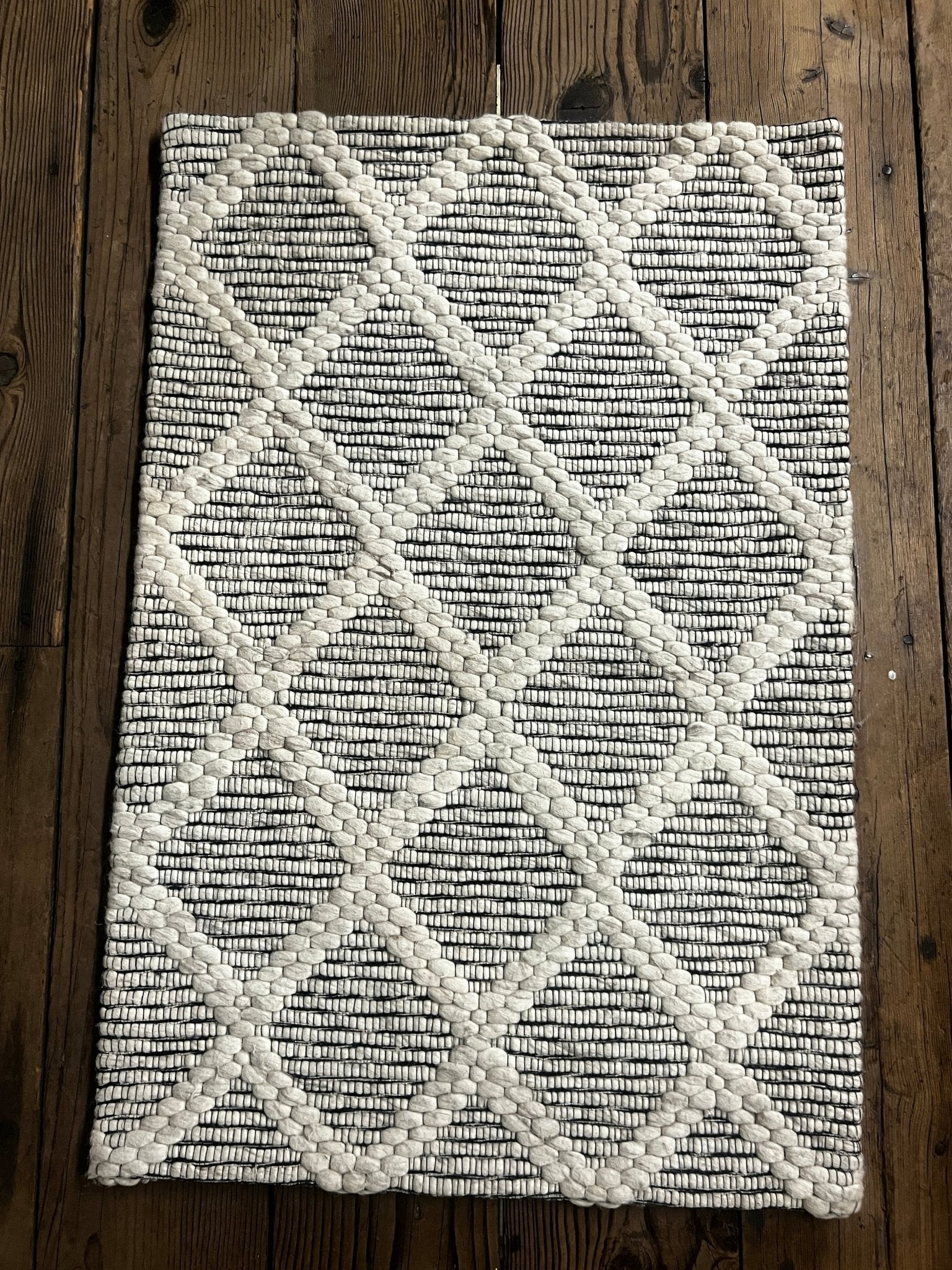 James Booker 2x2.6 Handwoven Wool Rug | Banana Manor Rug Factory Outlet