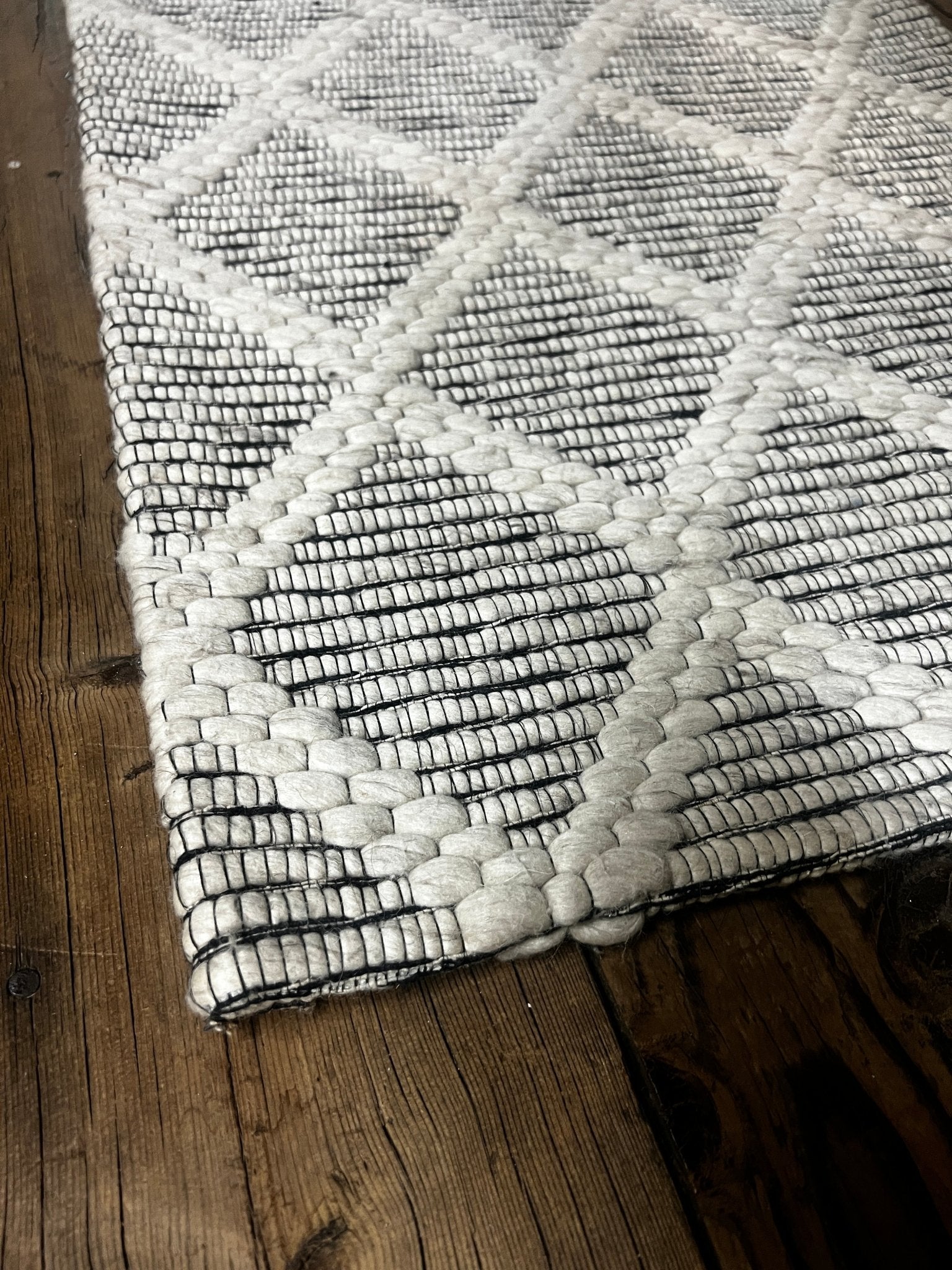 James Booker 2x2.6 Handwoven Wool Rug | Banana Manor Rug Factory Outlet