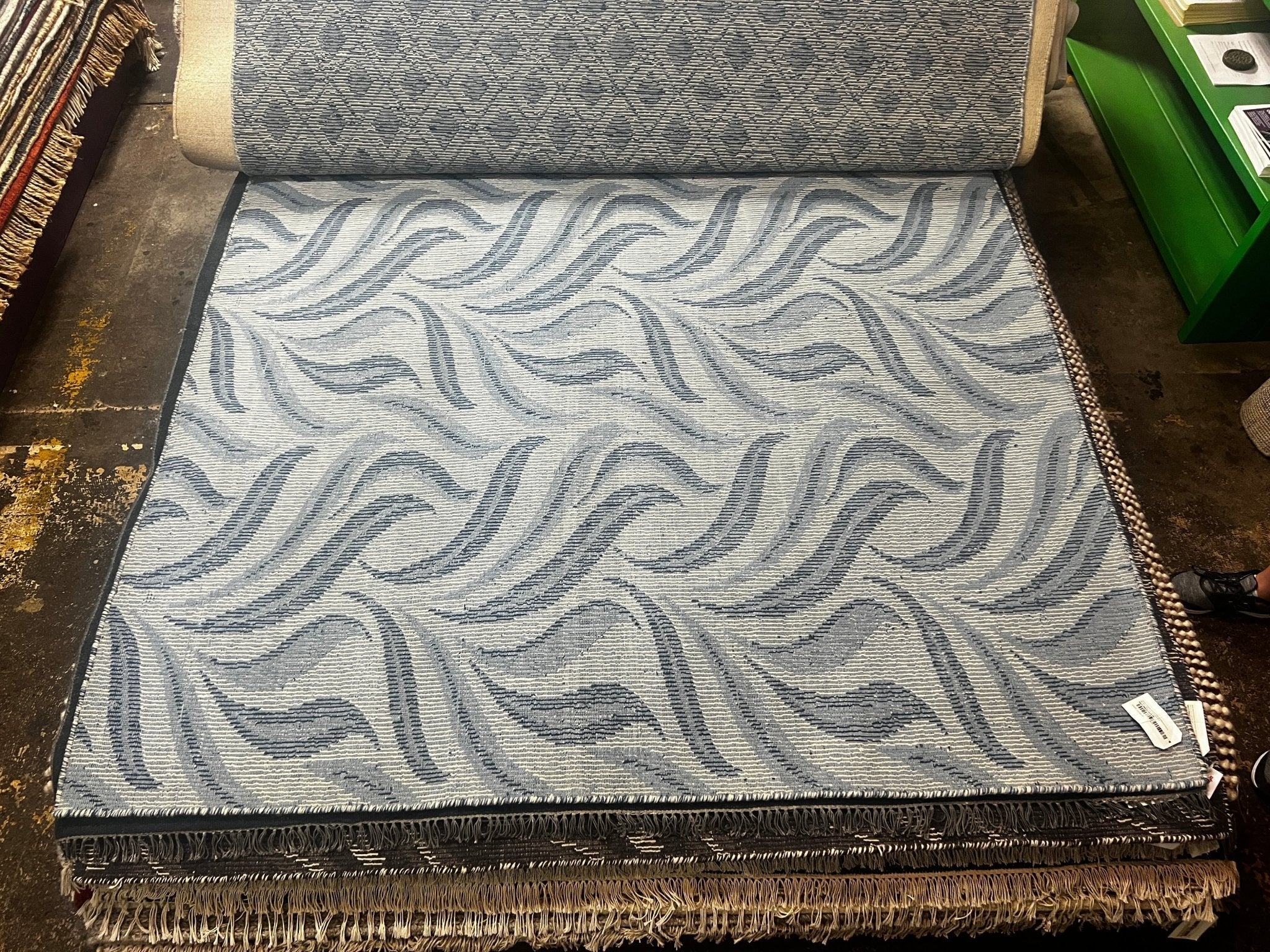 James Crockett Assorted 6x9 Handwoven Durrie | Banana Manor Rug Factory Outlet