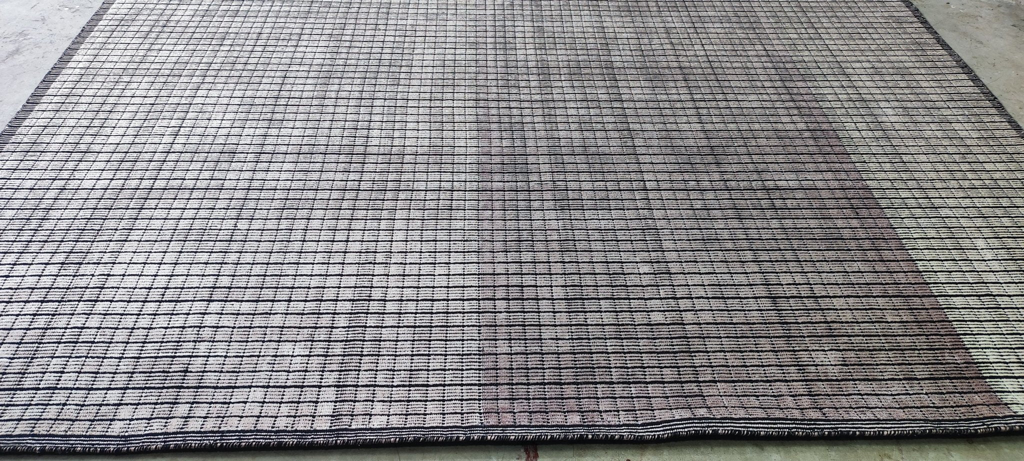 Karl 9.6x13.9 Handwoven Blended Textured Carpet | Banana Manor Rug Factory Outlet