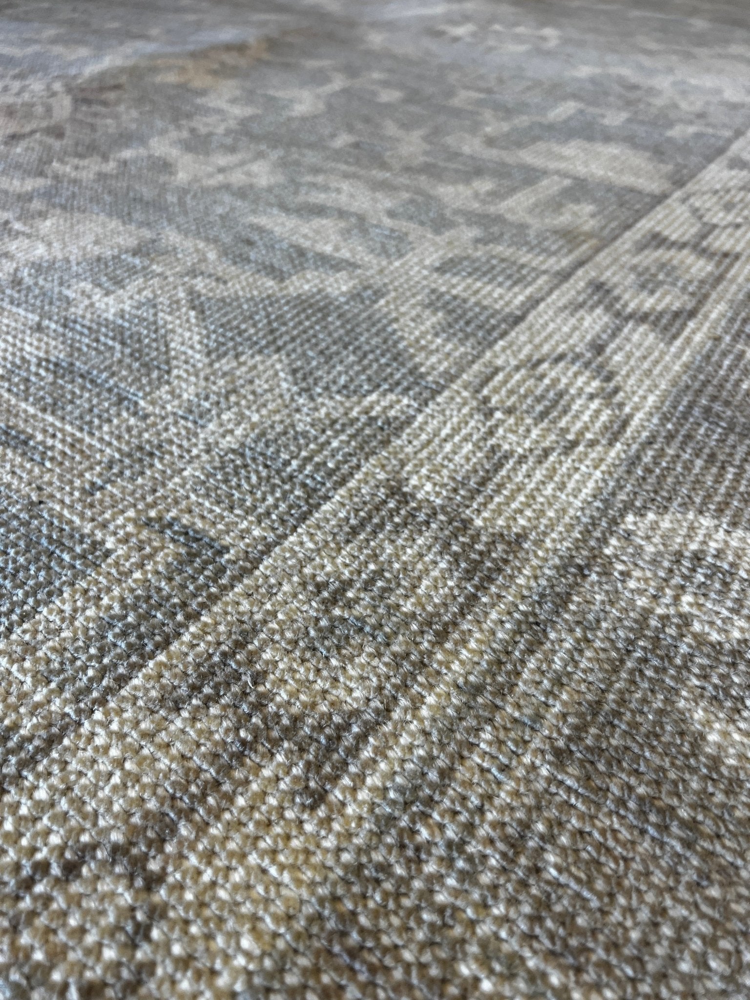 Leah Shapiro 9.9x14 Hand-Knotted Silver Grey Turkish Oushak | Banana Manor Rug Factory Outlet