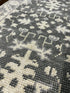 Lisa Henderson 2x4 Grey and Silver Hand-Knotted Oushak Rug | Banana Manor Rug Factory Outlet