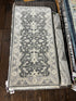 Lisa Henderson 2x4 Grey and Silver Hand-Knotted Oushak Rug | Banana Manor Rug Factory Outlet
