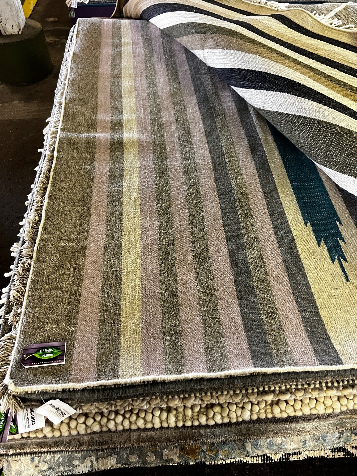 Marfa Mania Handwoven Kilim (Multiple Sizes & Colors) | Banana Manor Rug Factory Outlet