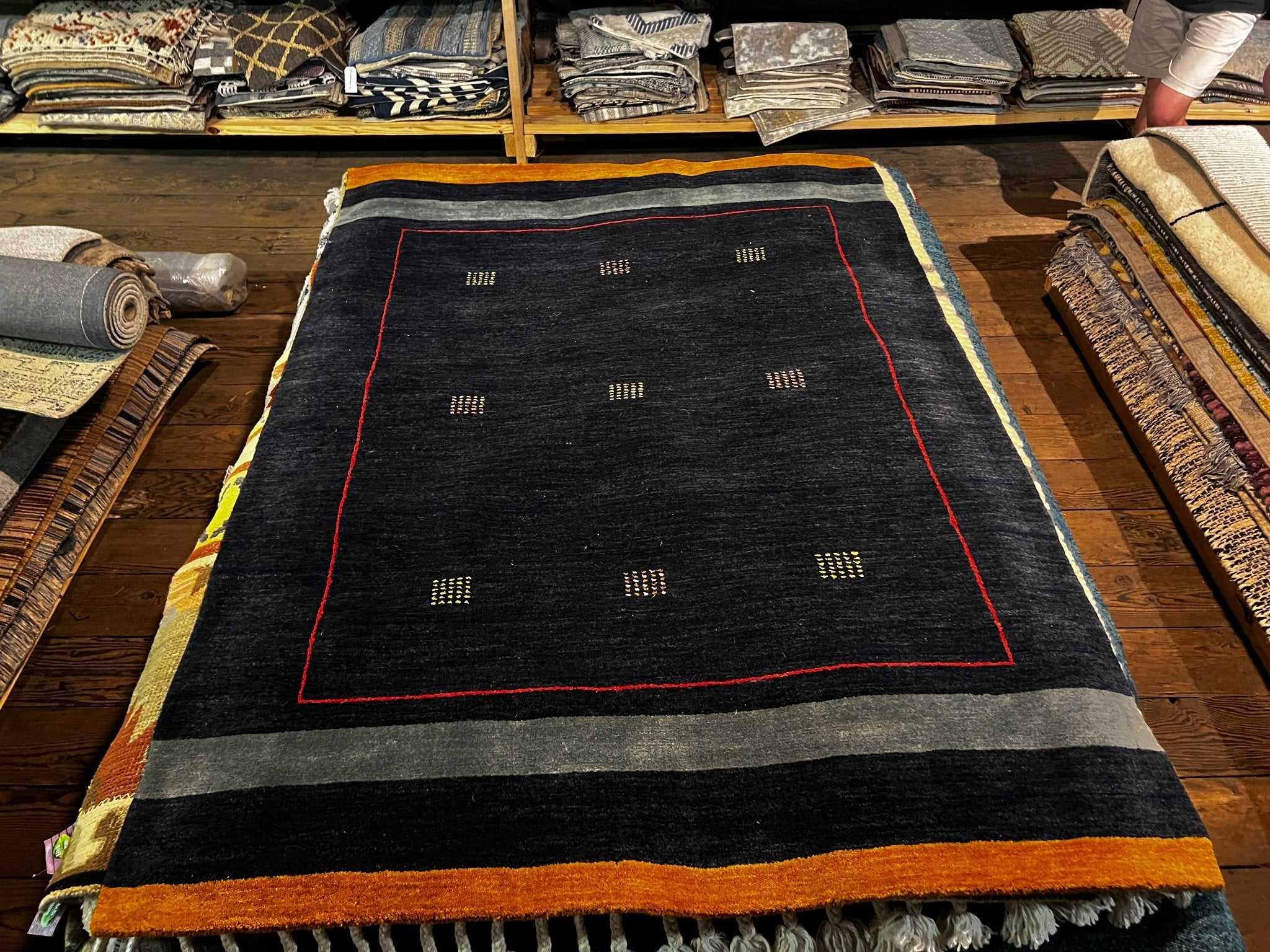 Raphael 5x7 / 5x8 Handwoven Gabbeh Rugs (Assorted Styles) | Banana Manor Rug Company