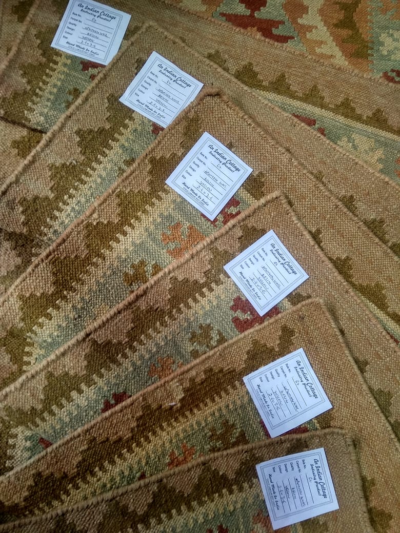 Robin Williams 2.3x3.6 Handwoven Multi-Colored Kilim Rugs | Banana Manor Rug Company