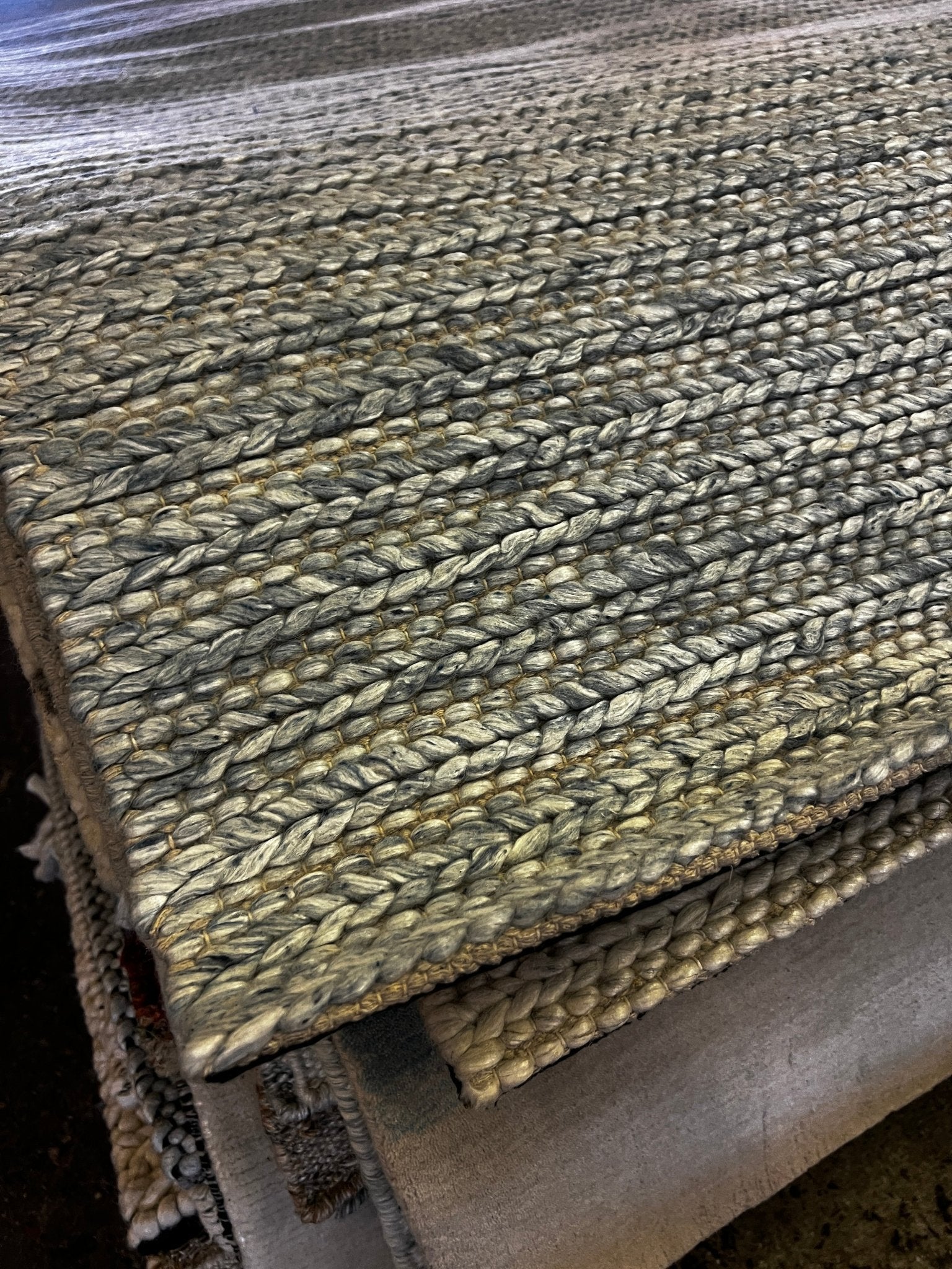 Roman Roy 7.6x10.3 Handwoven Pet Durrie Natural Soumak | Banana Manor Rug Factory Outlet